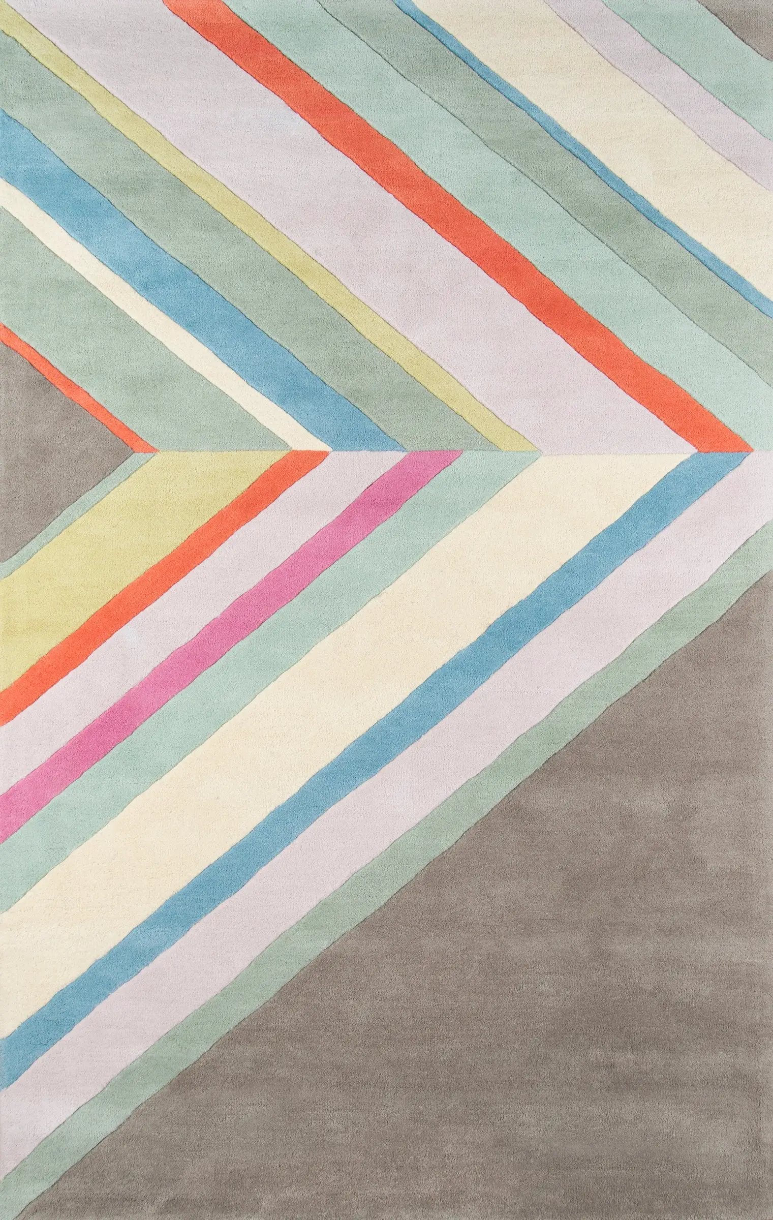 Delmar DEL-5 (Ultralight) Gray Area Rug by Novogratz by Momeni