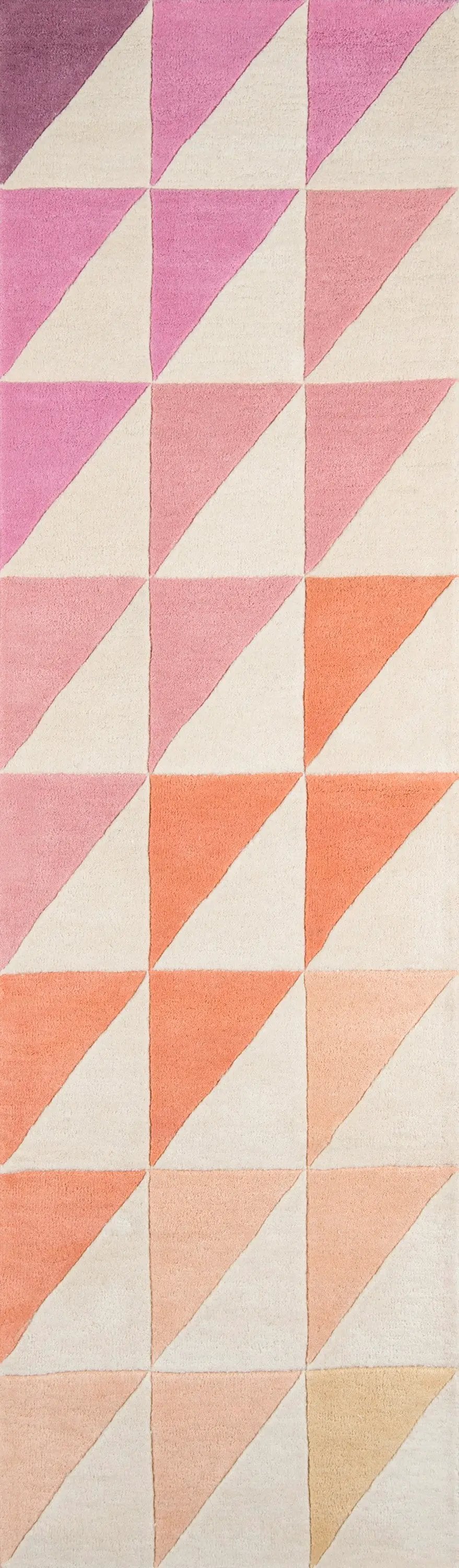 Delmar DEL-6 (Agatha Side Triangle) Pink Area Rug by Novogratz by Momeni