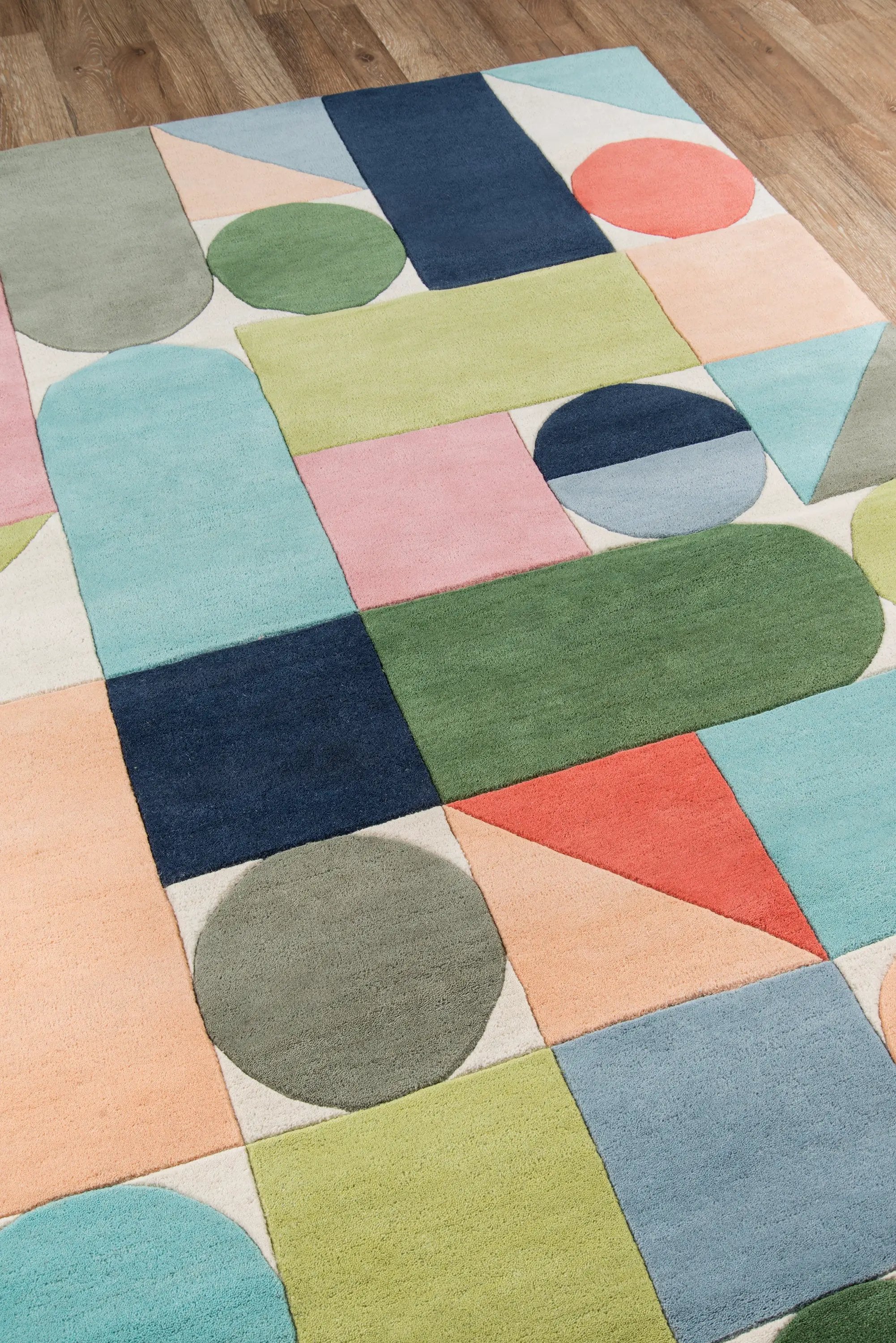 Delmar DEL-8 (Wright) Multicolor Area Rug by Novogratz by Momeni