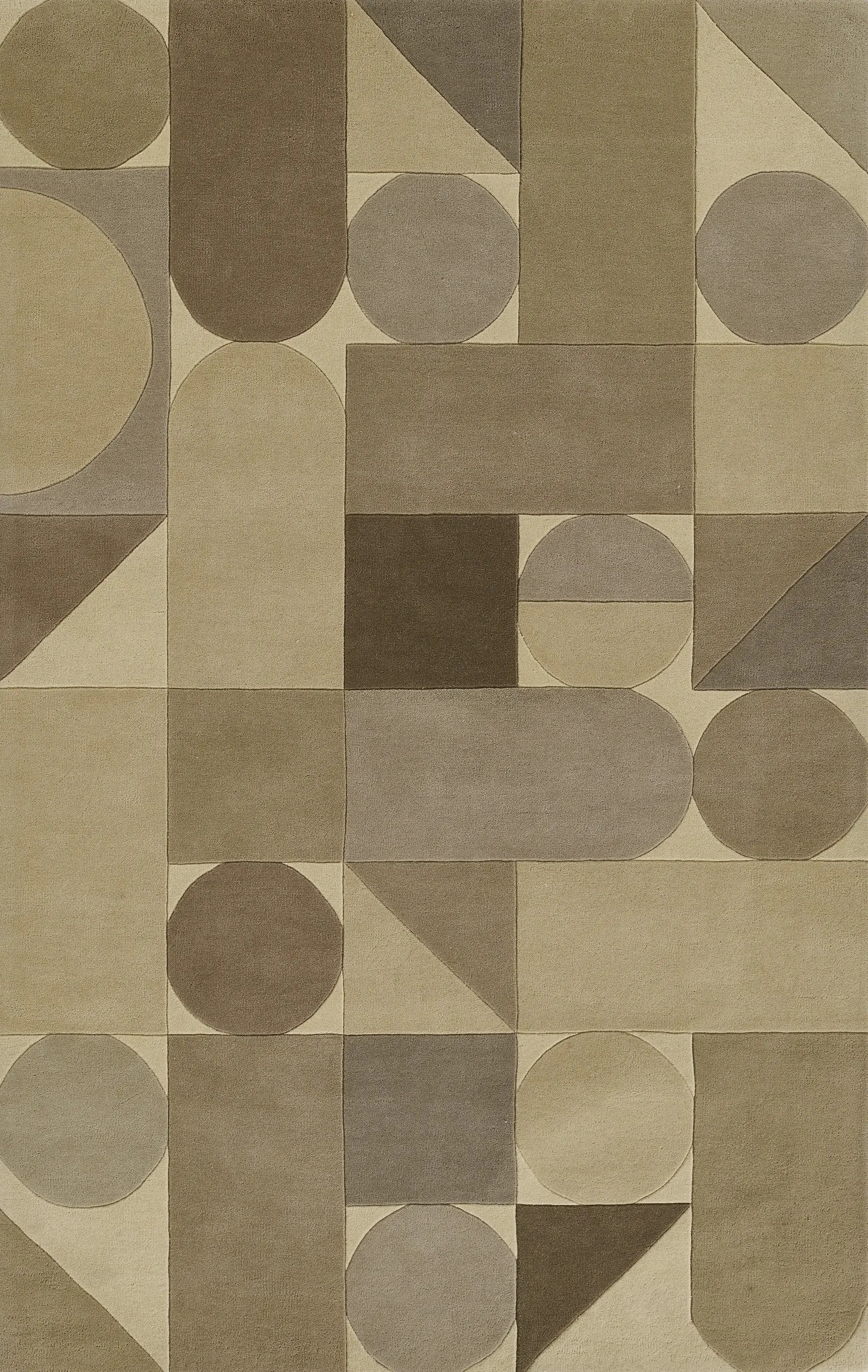 Delmar DEL-8 (Wright) Neutral Area Rug by Novogratz by Momeni