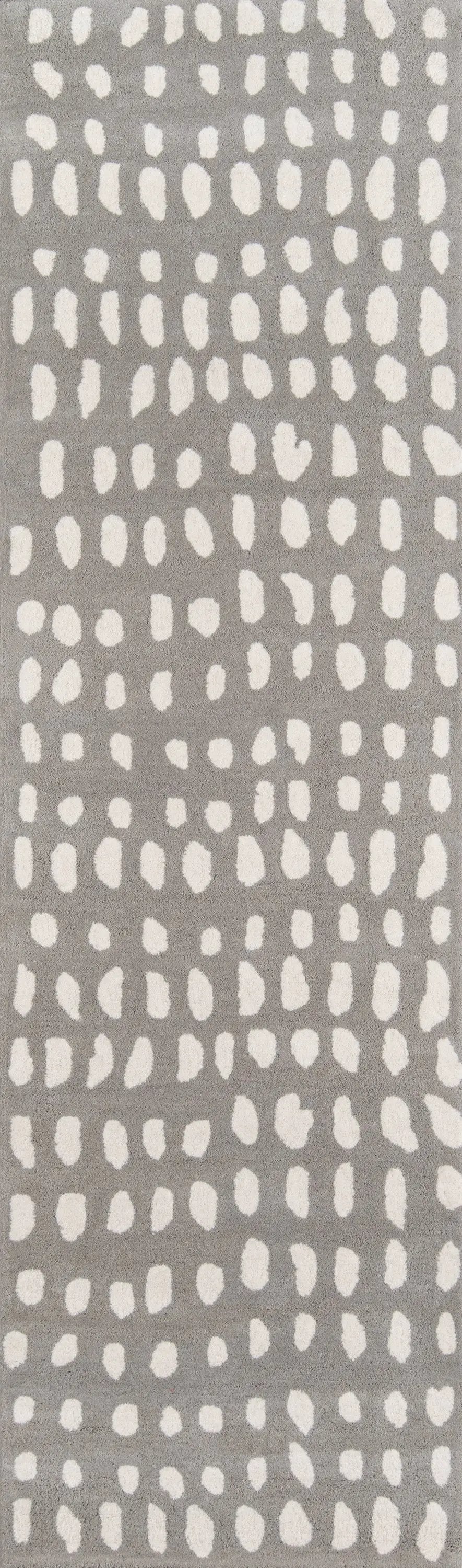 Delmar DEL-11 (Boho Dots) Gray Area Rug by Novogratz by Momeni