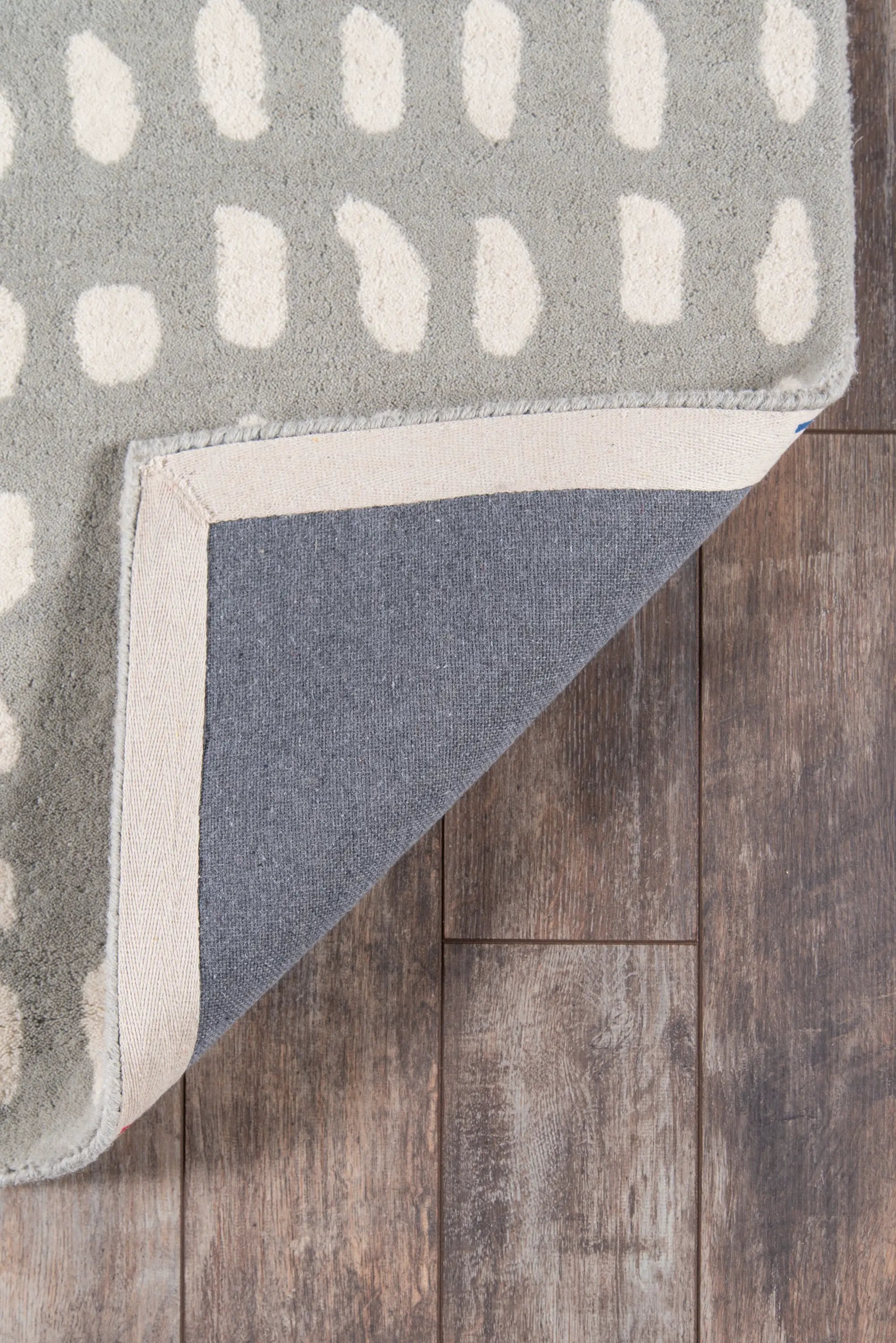 Delmar DEL-11 (Boho Dots) Gray Area Rug by Novogratz by Momeni