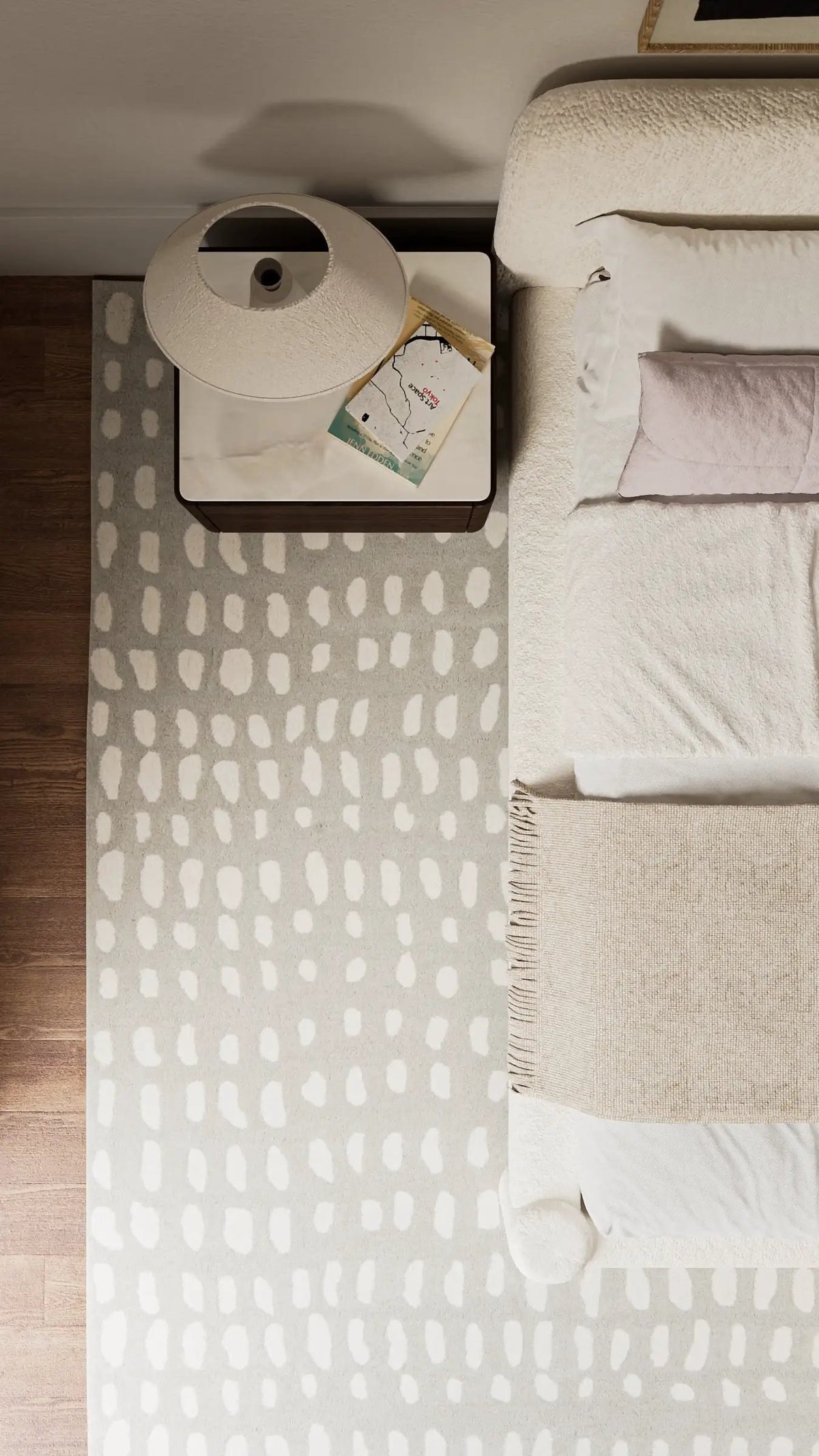 Delmar DEL-11 (Boho Dots) Gray Area Rug by Novogratz by Momeni