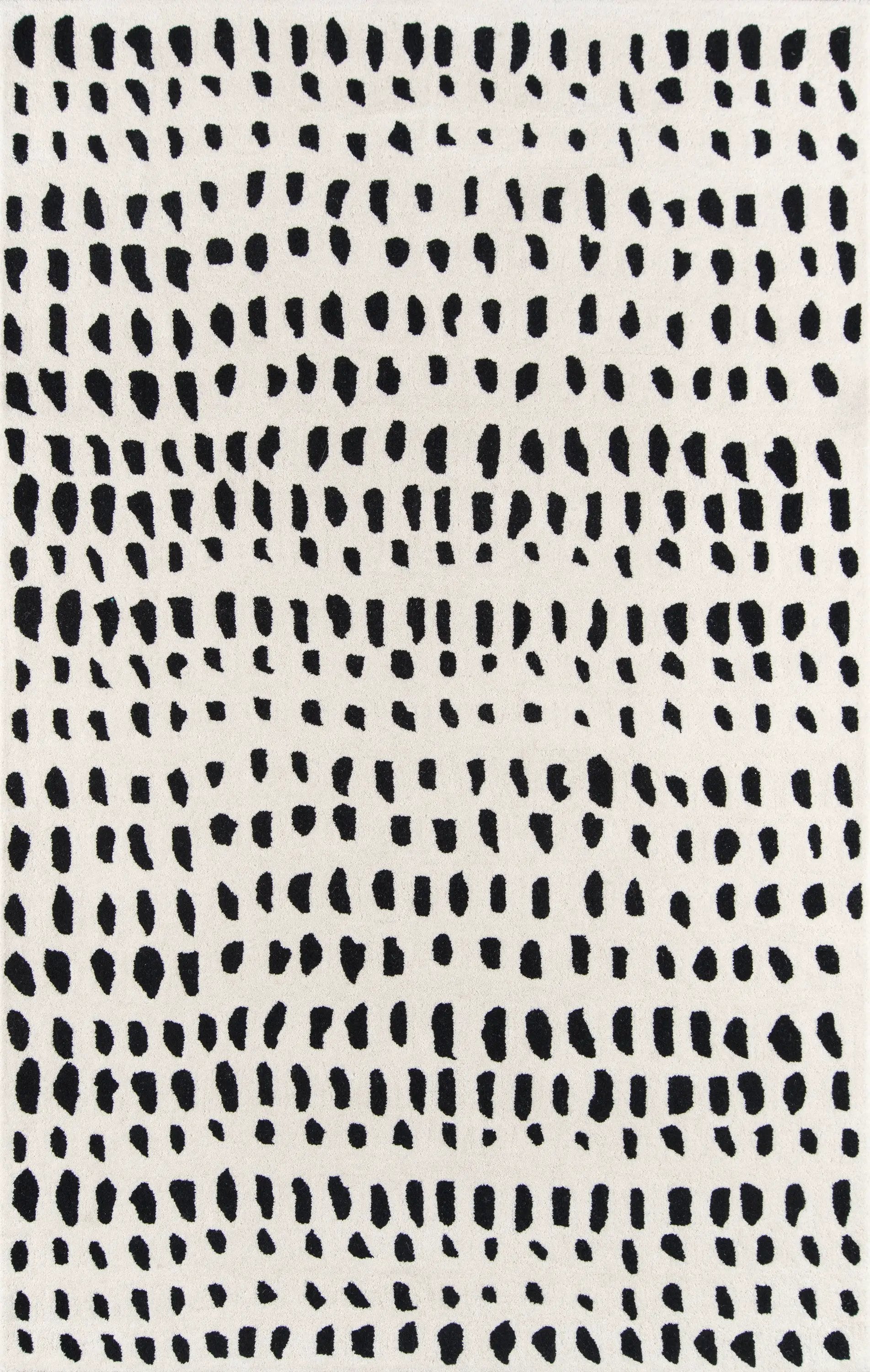Delmar DEL-11 (Boho Dots) Ivory Area Rug by Novogratz by Momeni
