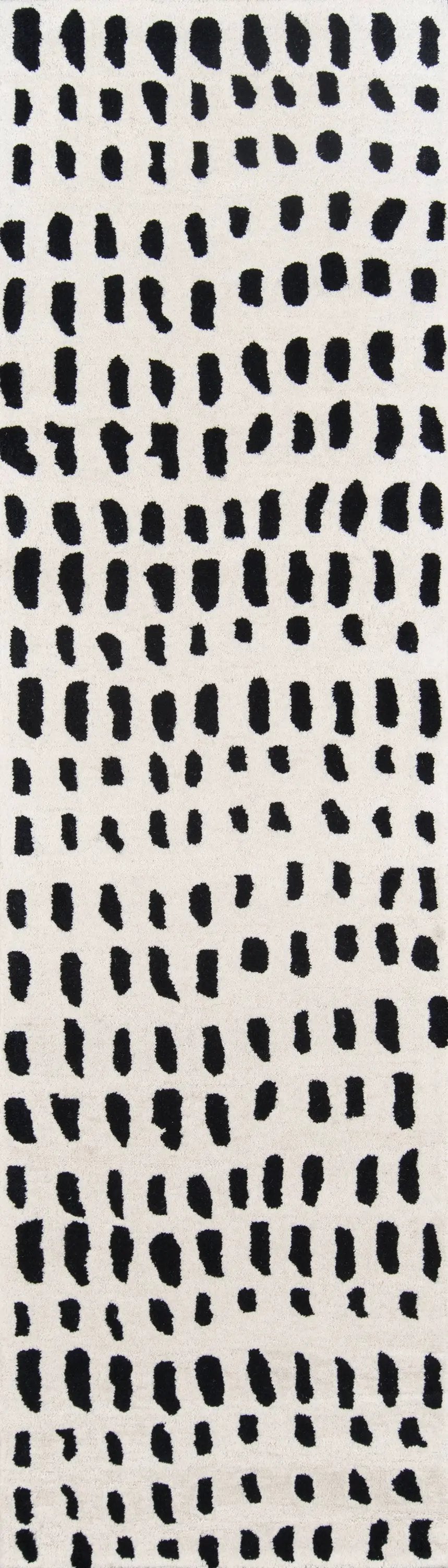 Delmar DEL-11 (Boho Dots) Ivory Area Rug by Novogratz by Momeni