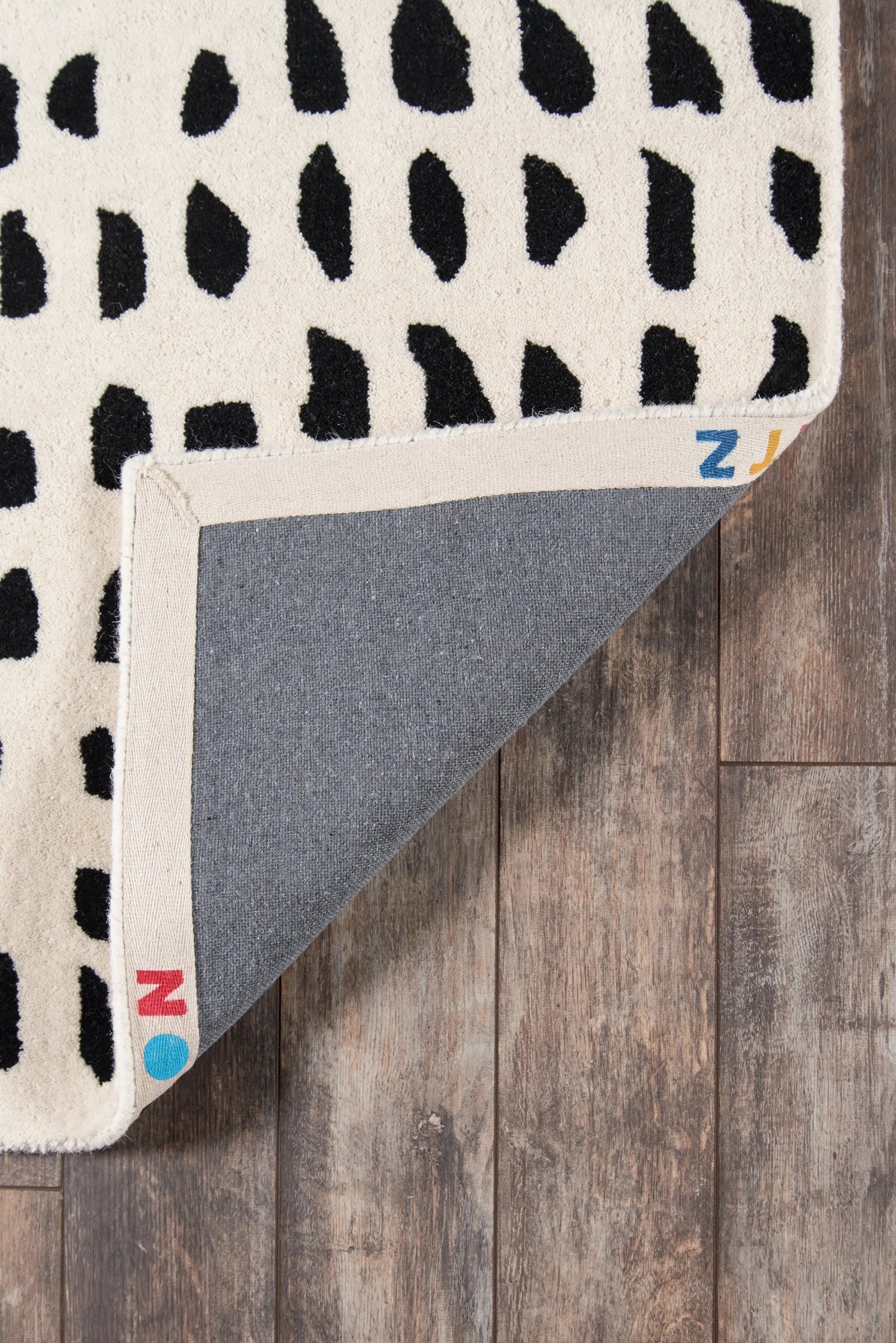 Delmar DEL-11 (Boho Dots) Ivory Area Rug by Novogratz by Momeni