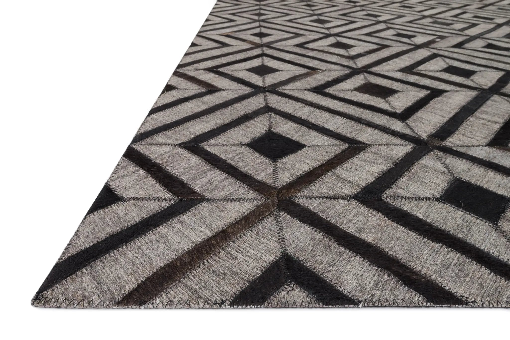 Dorado DB-02 Beige / Expresso Area Rug by Loloi