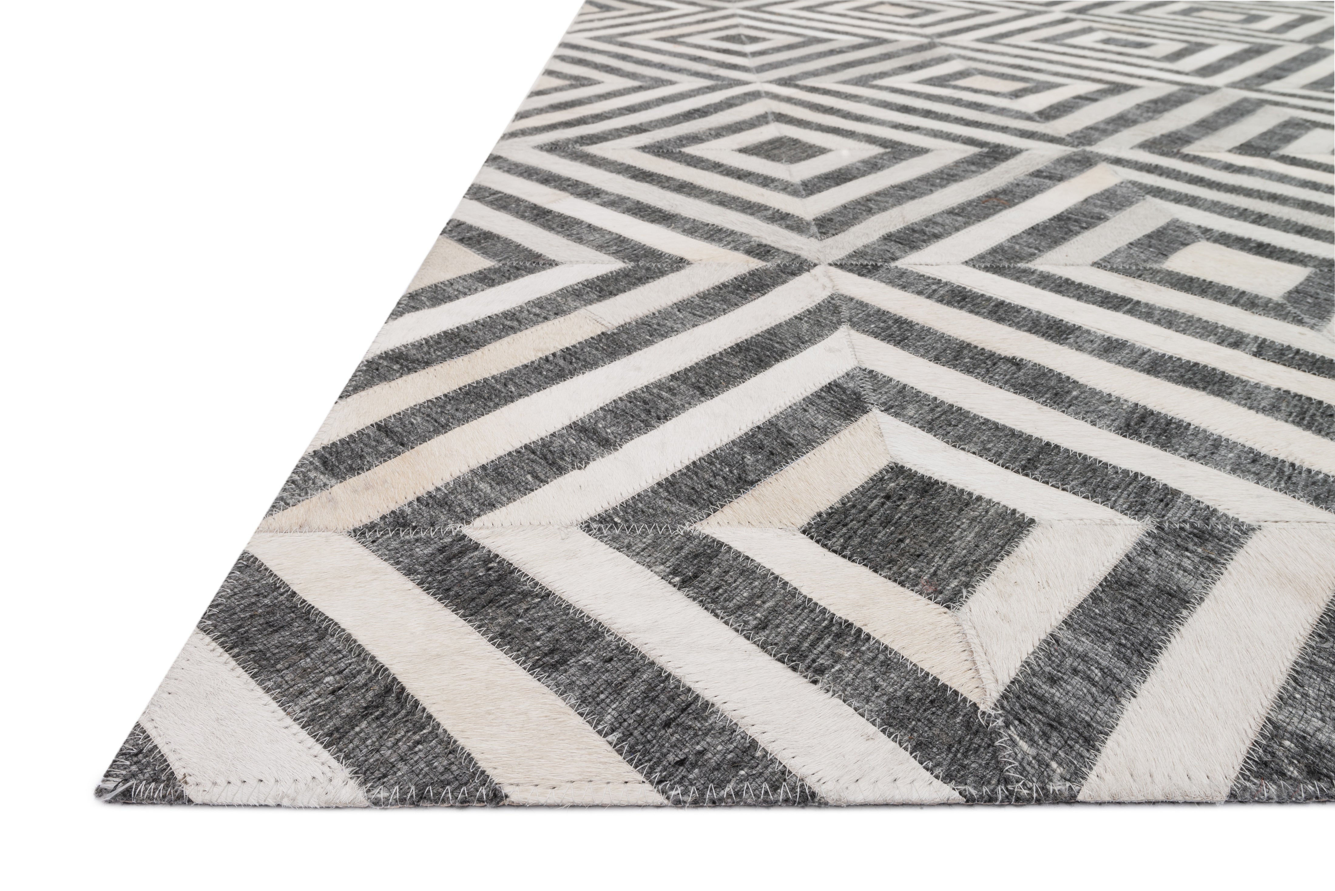 Loloi Dorado DB-03 Charcoal / Ivory Area Rug