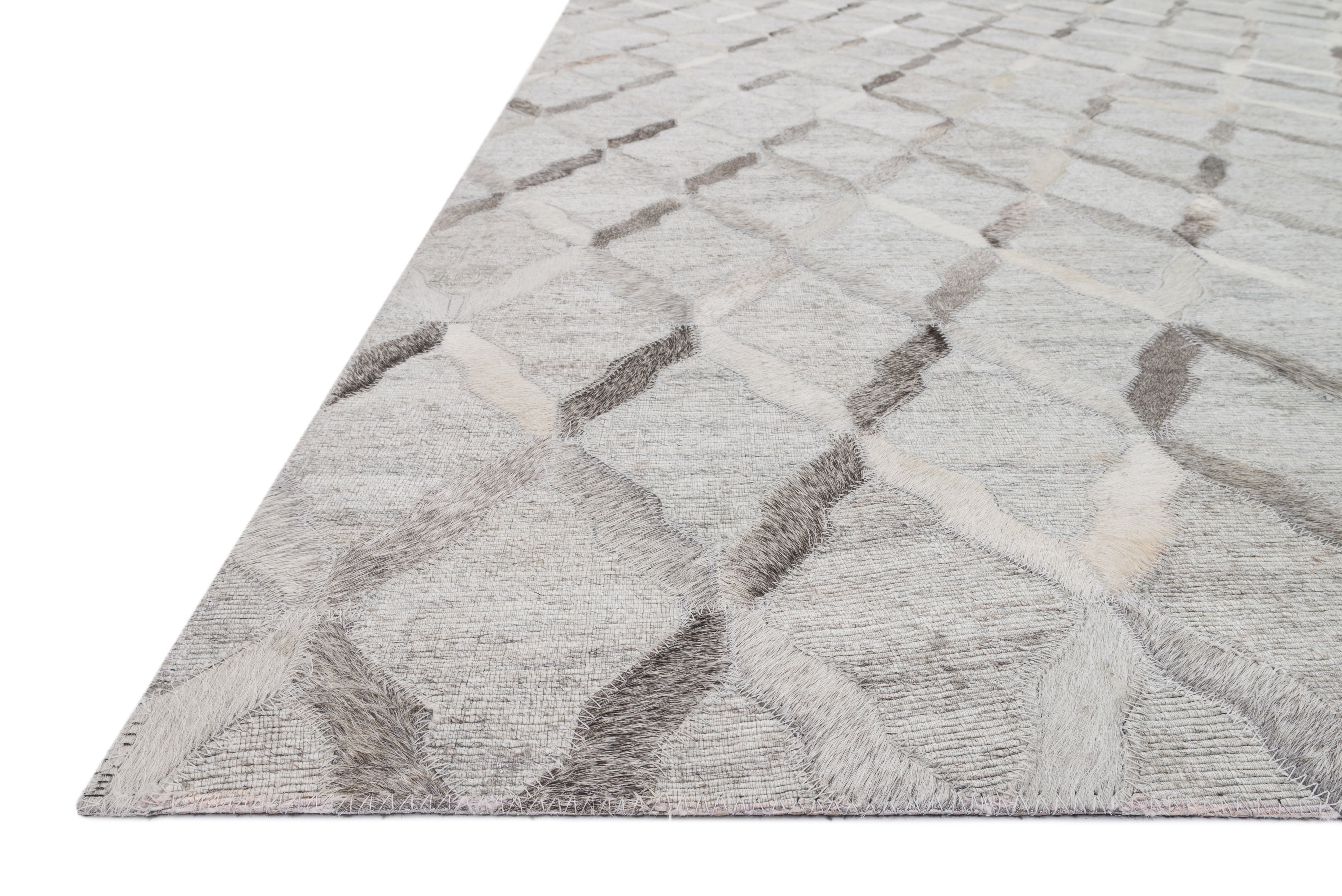 Loloi Dorado DB-04 Grey / Grey Area Rug