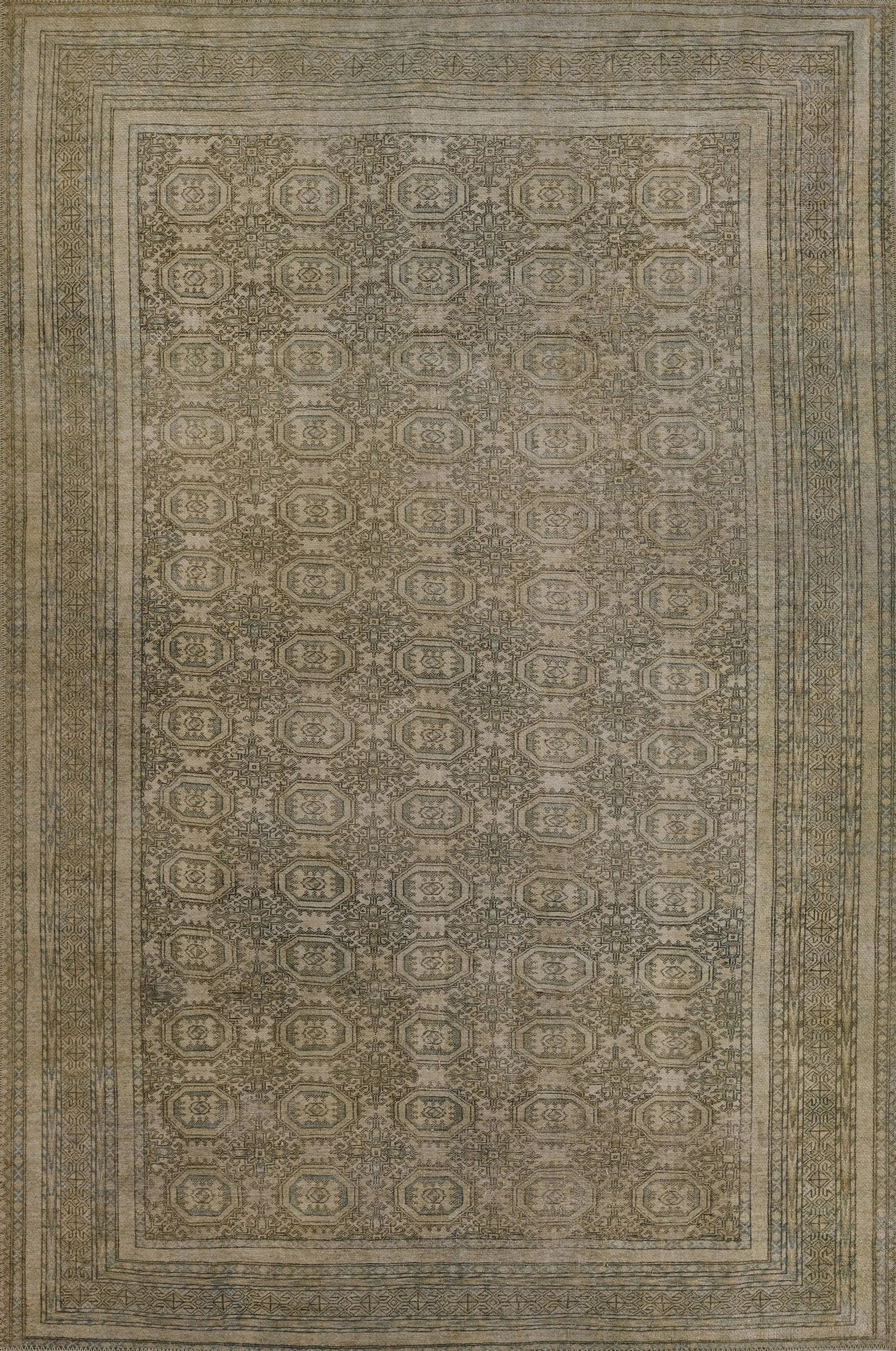 Dorset DOR-1 (Warren) Green Area Rug by Erin Gates by Momeni