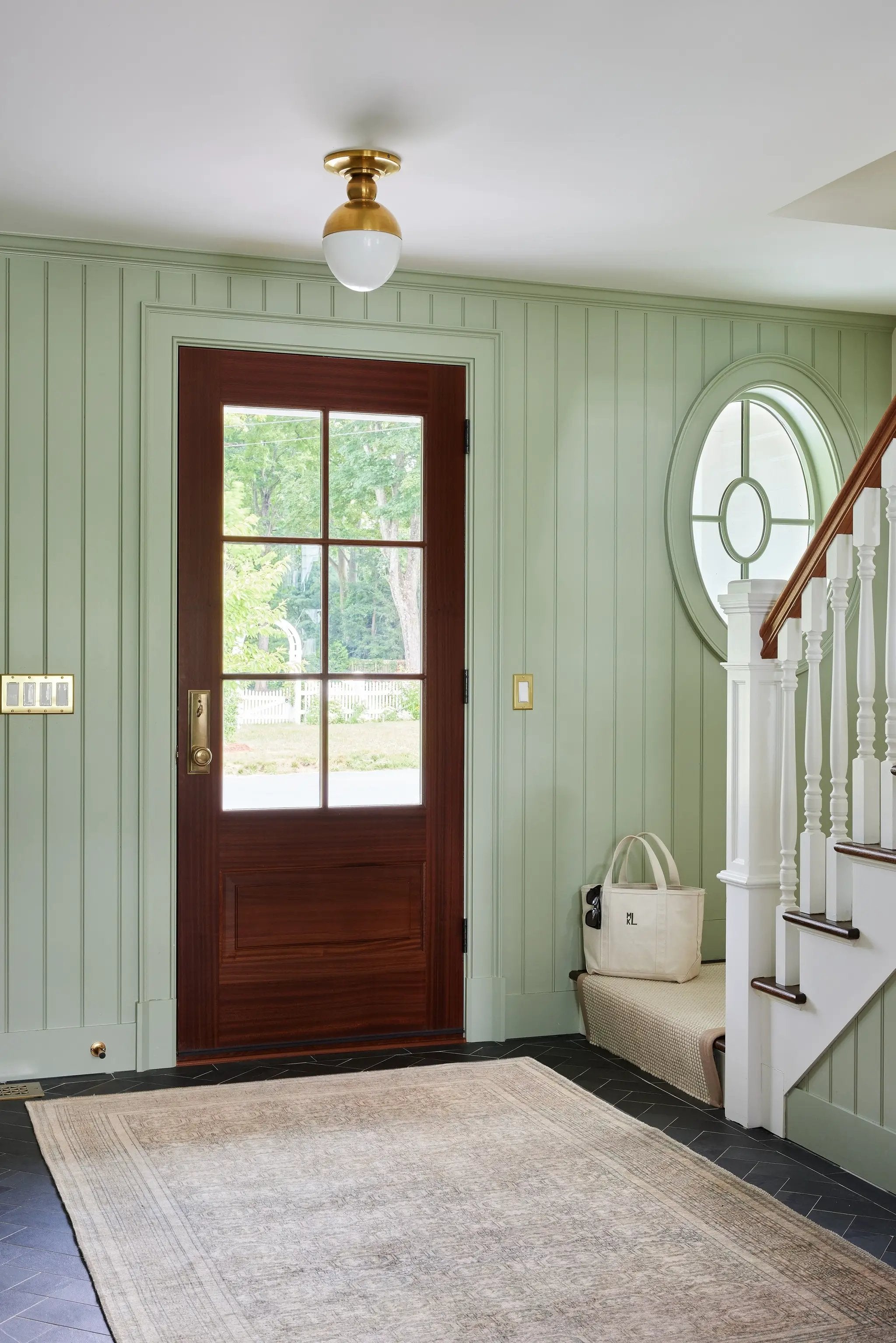 Dorset DOR-1 (Warren) Green Area Rug by Erin Gates by Momeni