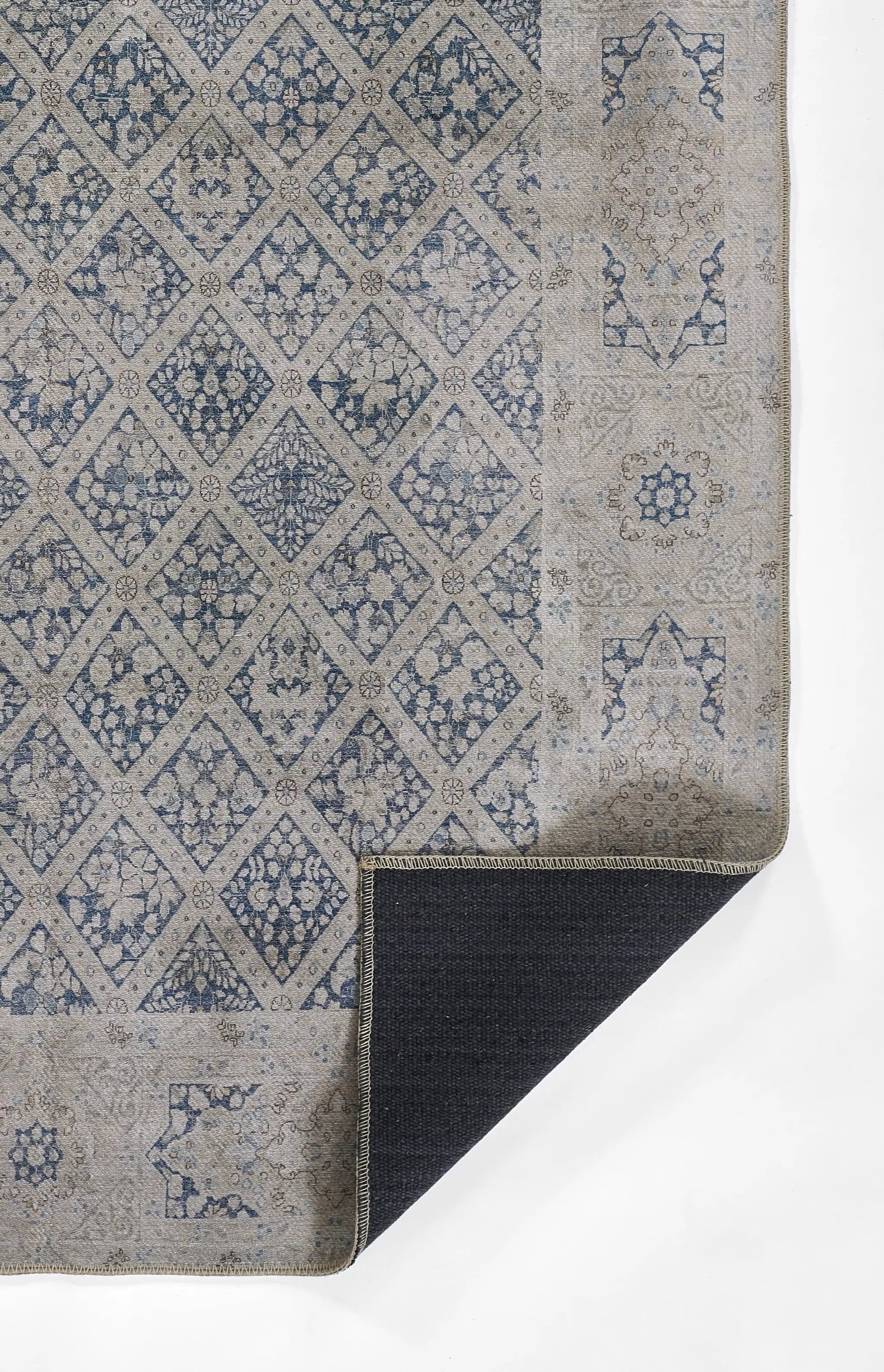 Dorset DOR-3 (Coventry) Blue Area Rug by Erin Gates by Momeni