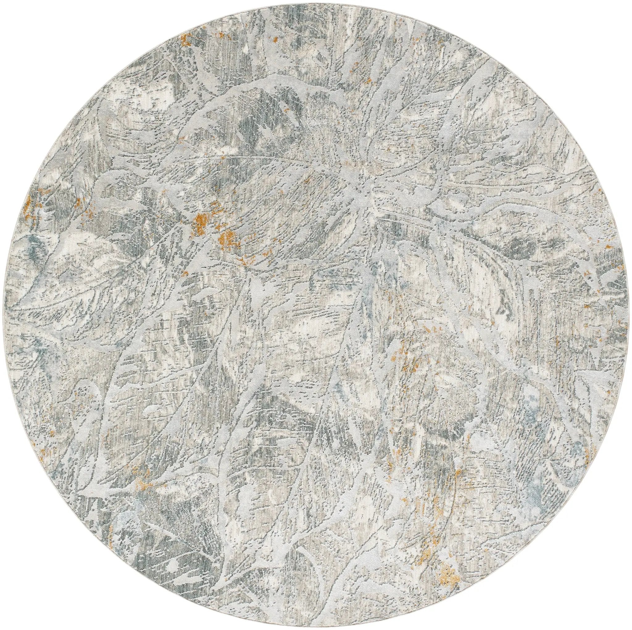 Dresden DRE-2317 White Area Rug by LIVABLISS