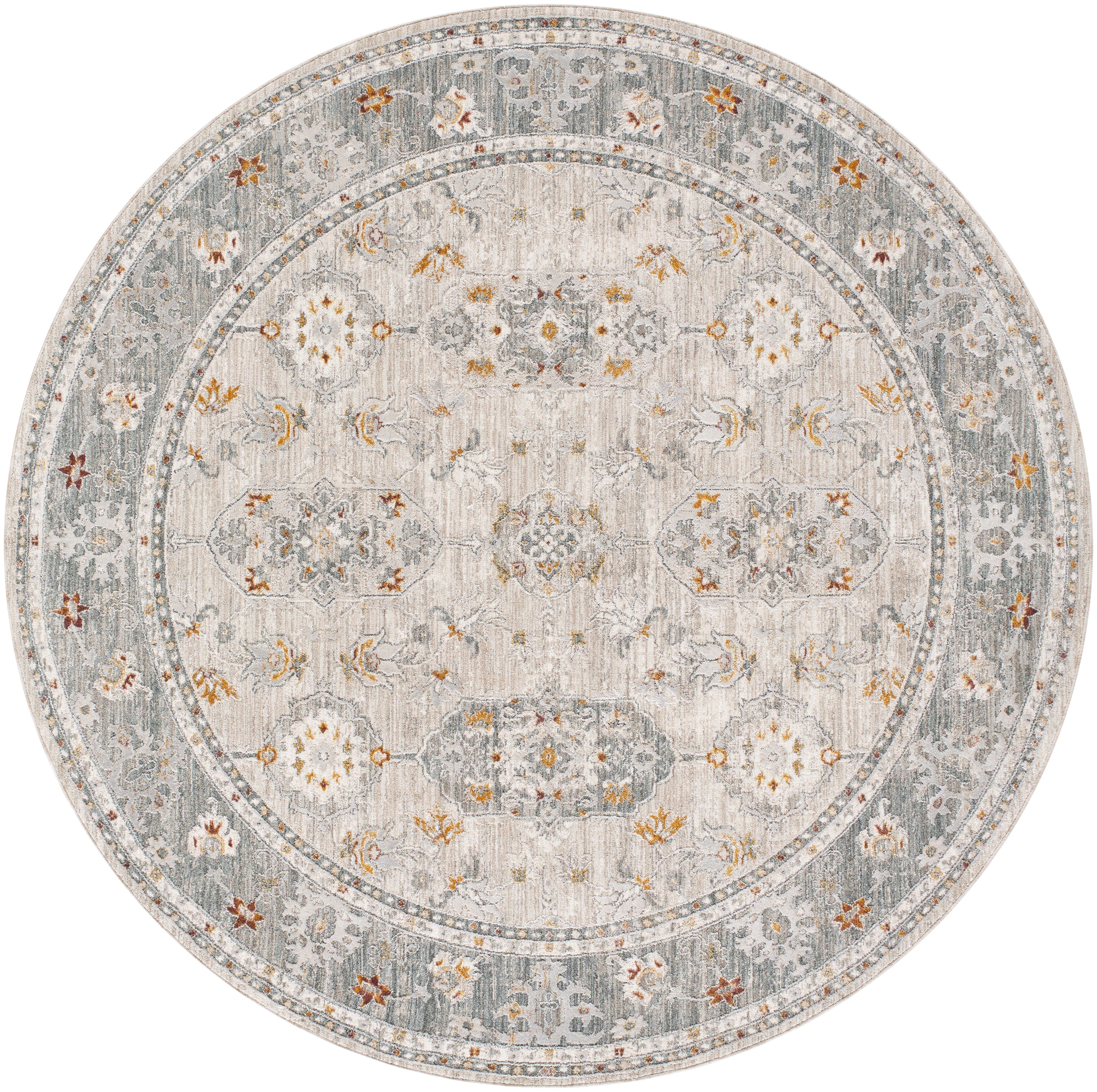 Surya Dresden DRE-2325 Medium Gray Area Rug by LIVABLISS