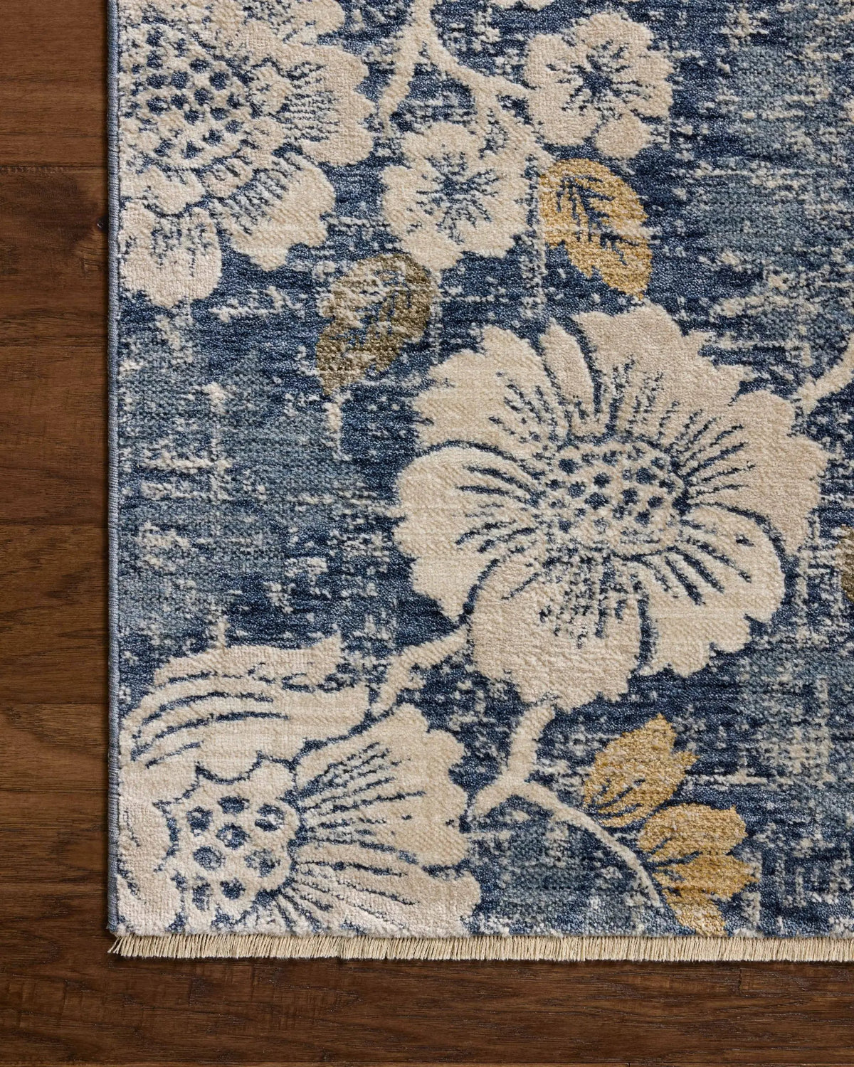 Eileen ELE-03 Denim / Natural Area Rug by Loloi