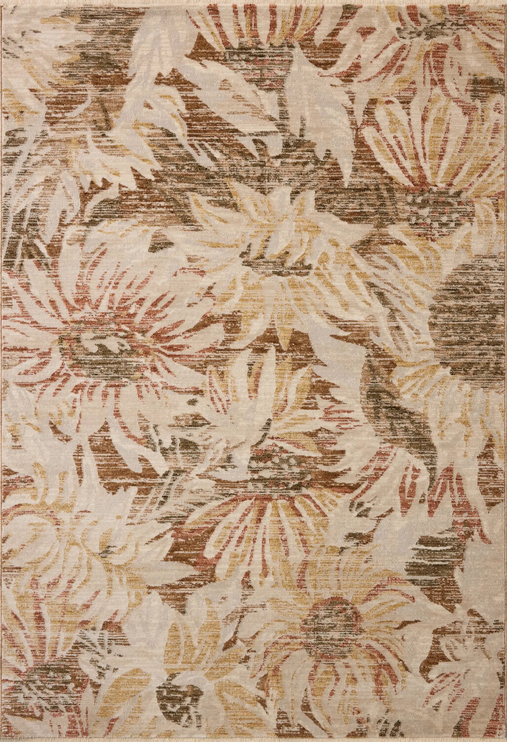 Eileen ELE-04 Natural / Spice Area Rug by Loloi