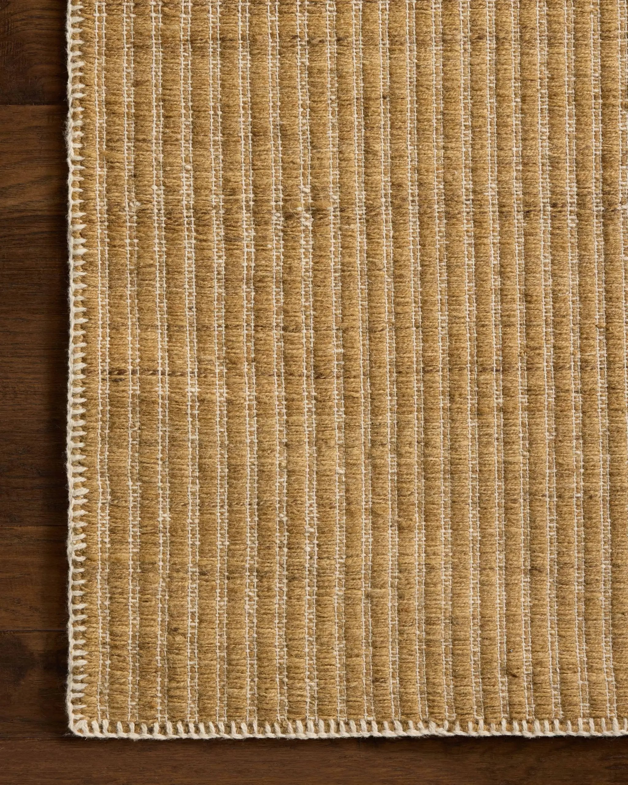 Elma ELM-01 Wheat Area Rug by Loloi