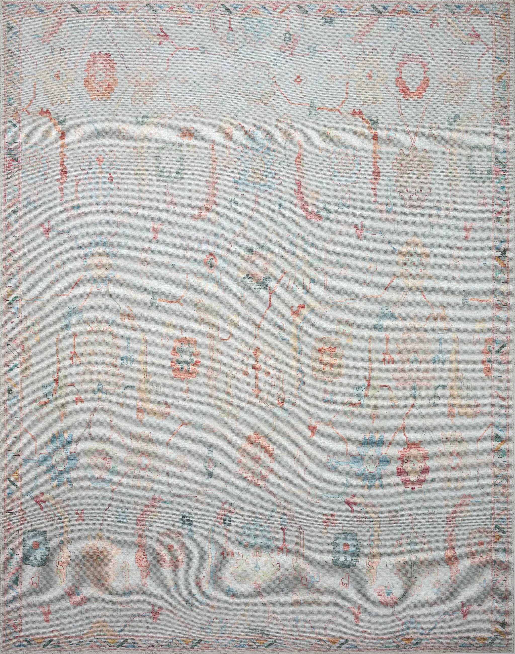Elysium ELY-01 Pebble / Multi Area Rug by Loloi