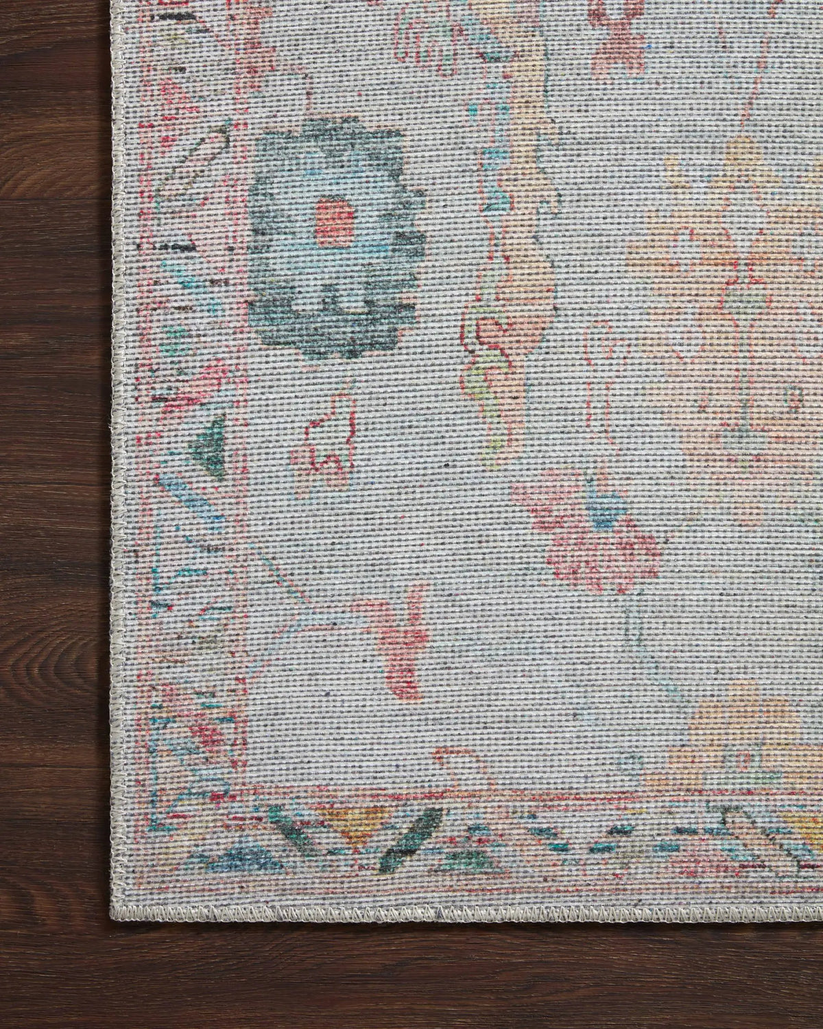 Elysium ELY-01 Pebble / Multi Area Rug by Loloi