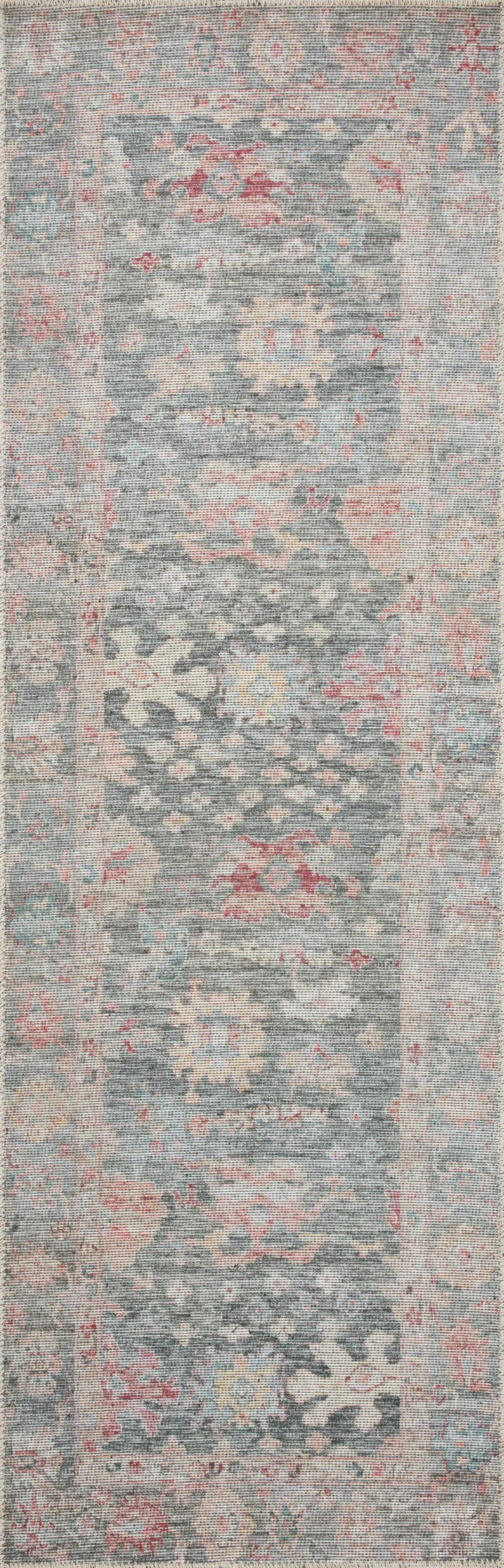 Elysium ELY-02 Graphite / Multi Area Rug by Loloi