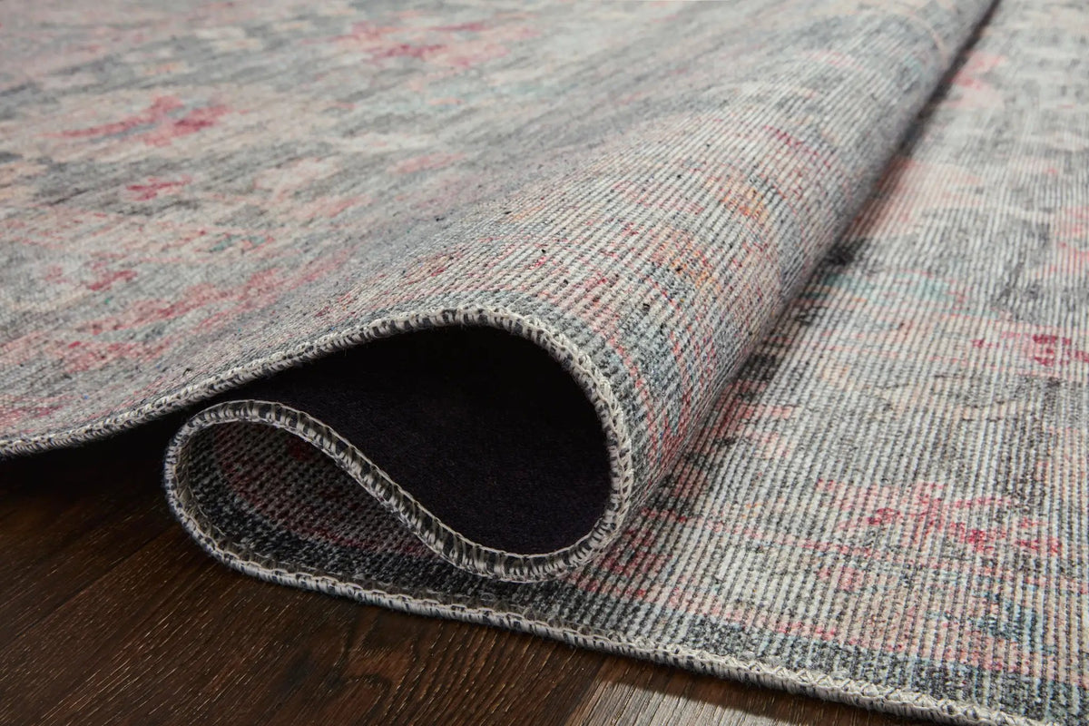 Elysium ELY-02 Graphite / Multi Area Rug by Loloi