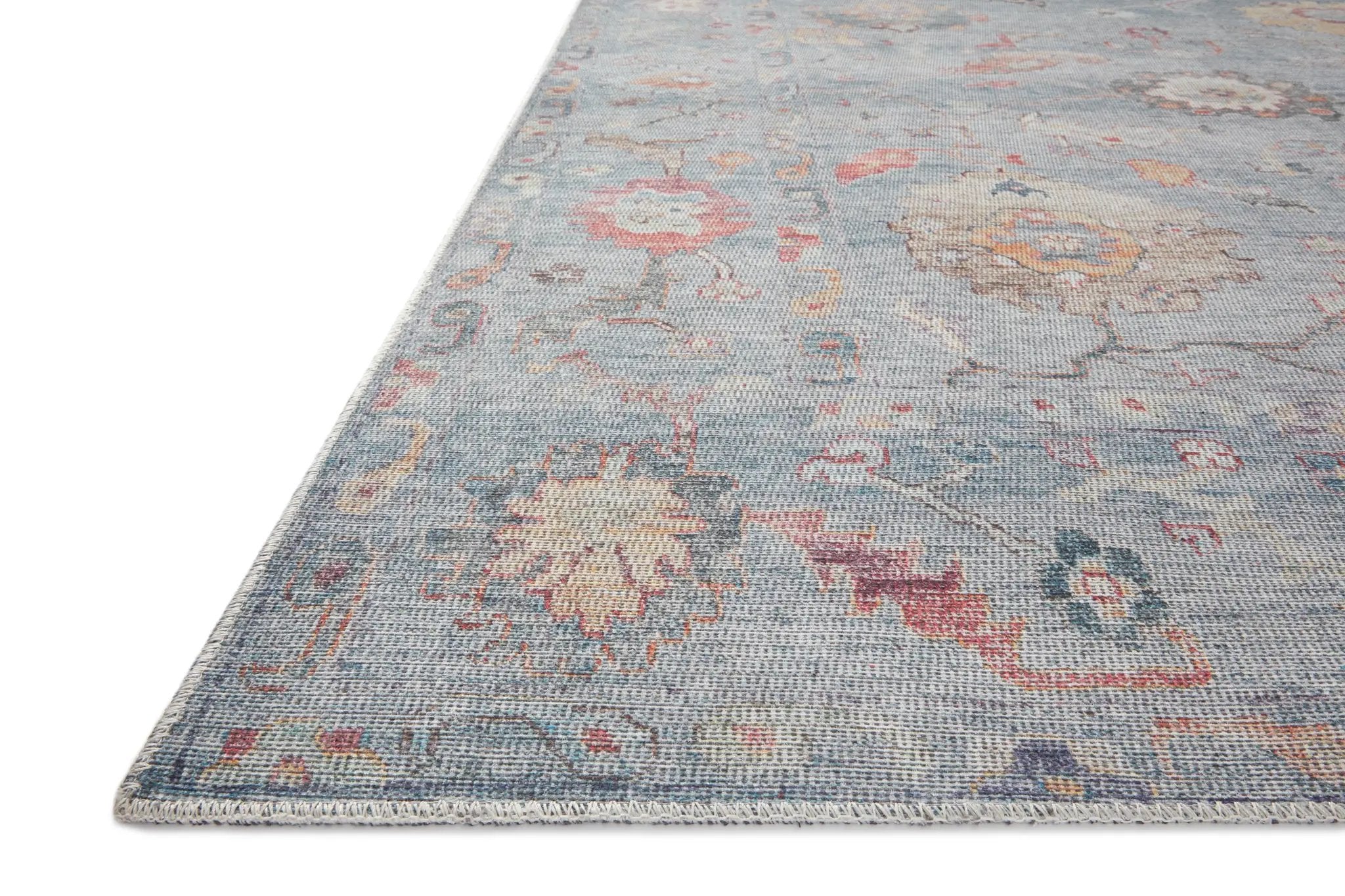 Elysium ELY-04 Denim / Multi Area Rug by Loloi