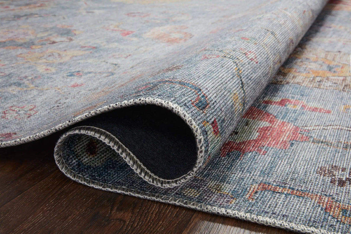 Elysium ELY-04 Denim / Multi Area Rug by Loloi