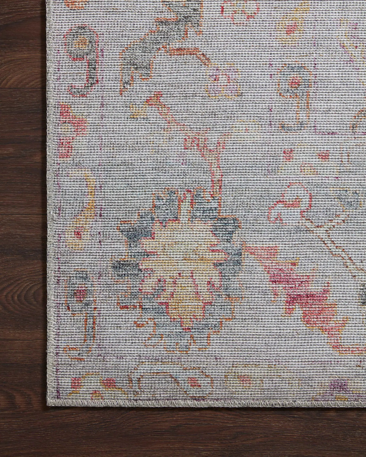 Elysium ELY-04 Silver / Multi Area Rug by Loloi