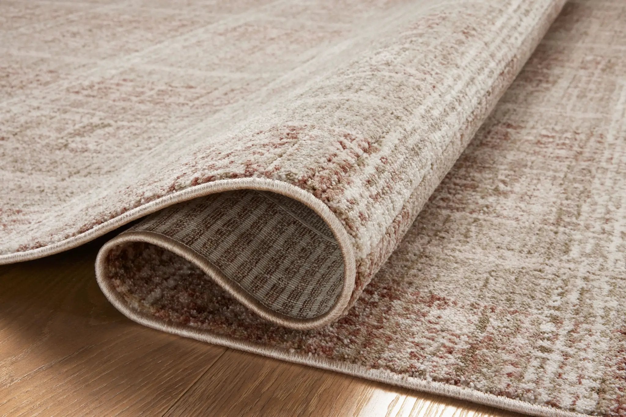 Ember EMB-02 Clay / Sand Area Rug by Angela Rose x Loloi