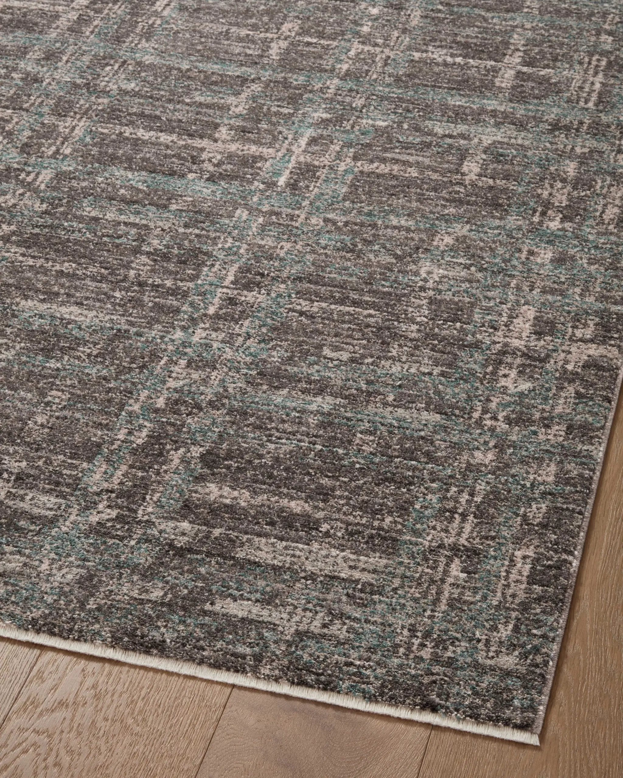 Ember EMB-08 Espresso / Multi Area Rug by Angela Rose x Loloi