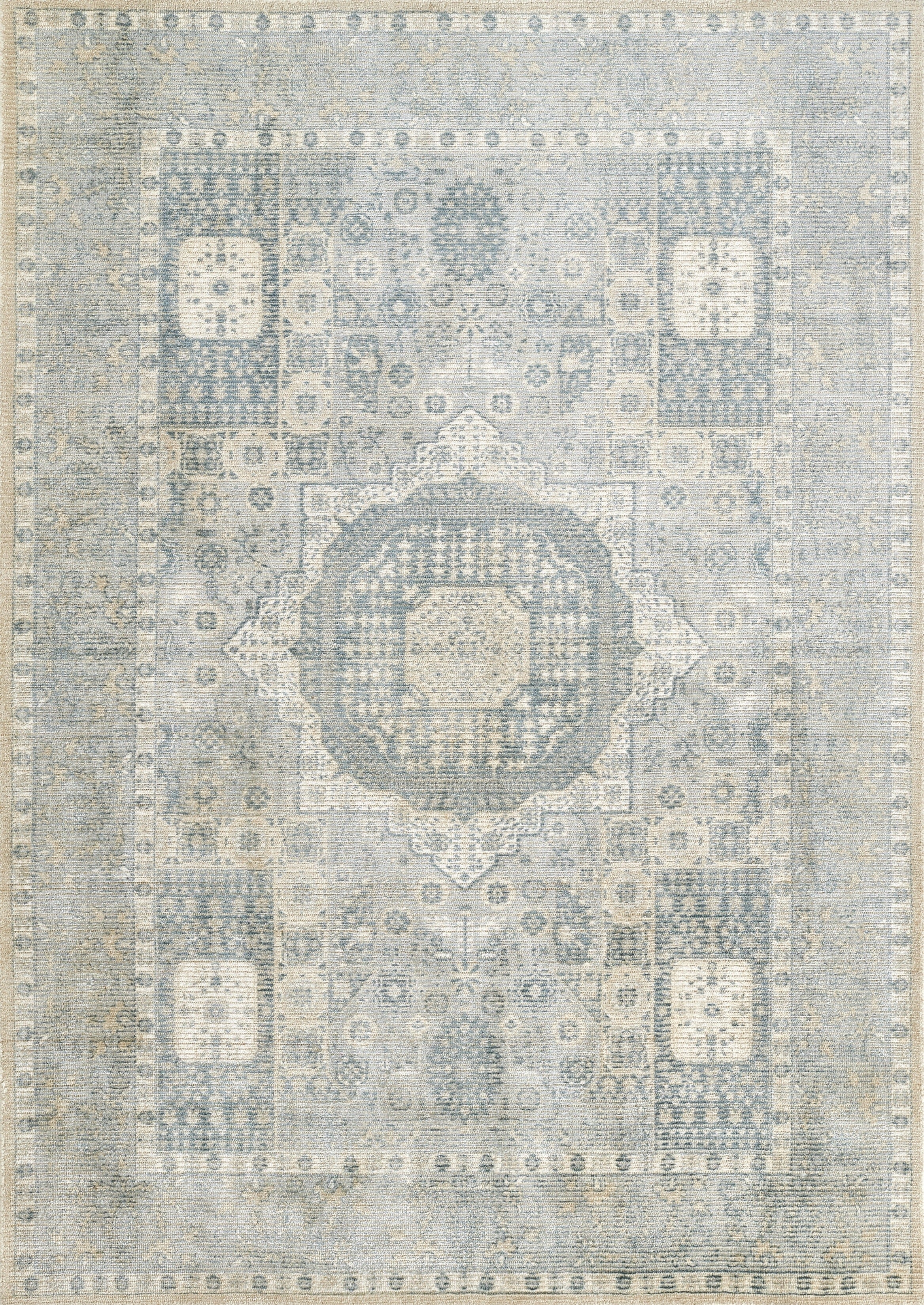 Momeni Estelle EST-5 Blue Hand Loomed Area Rug