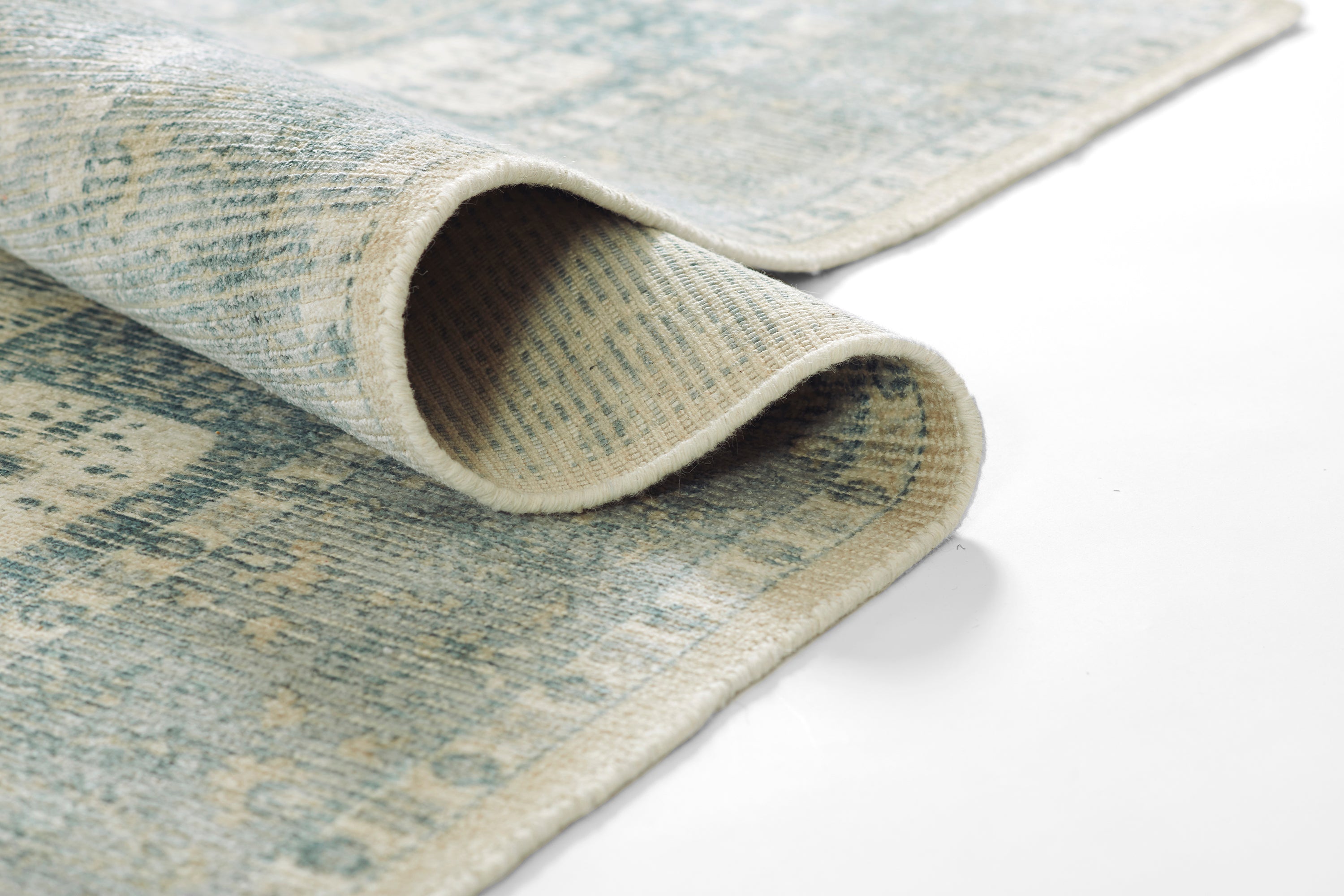 Momeni Estelle EST-5 Blue Hand Loomed Area Rug