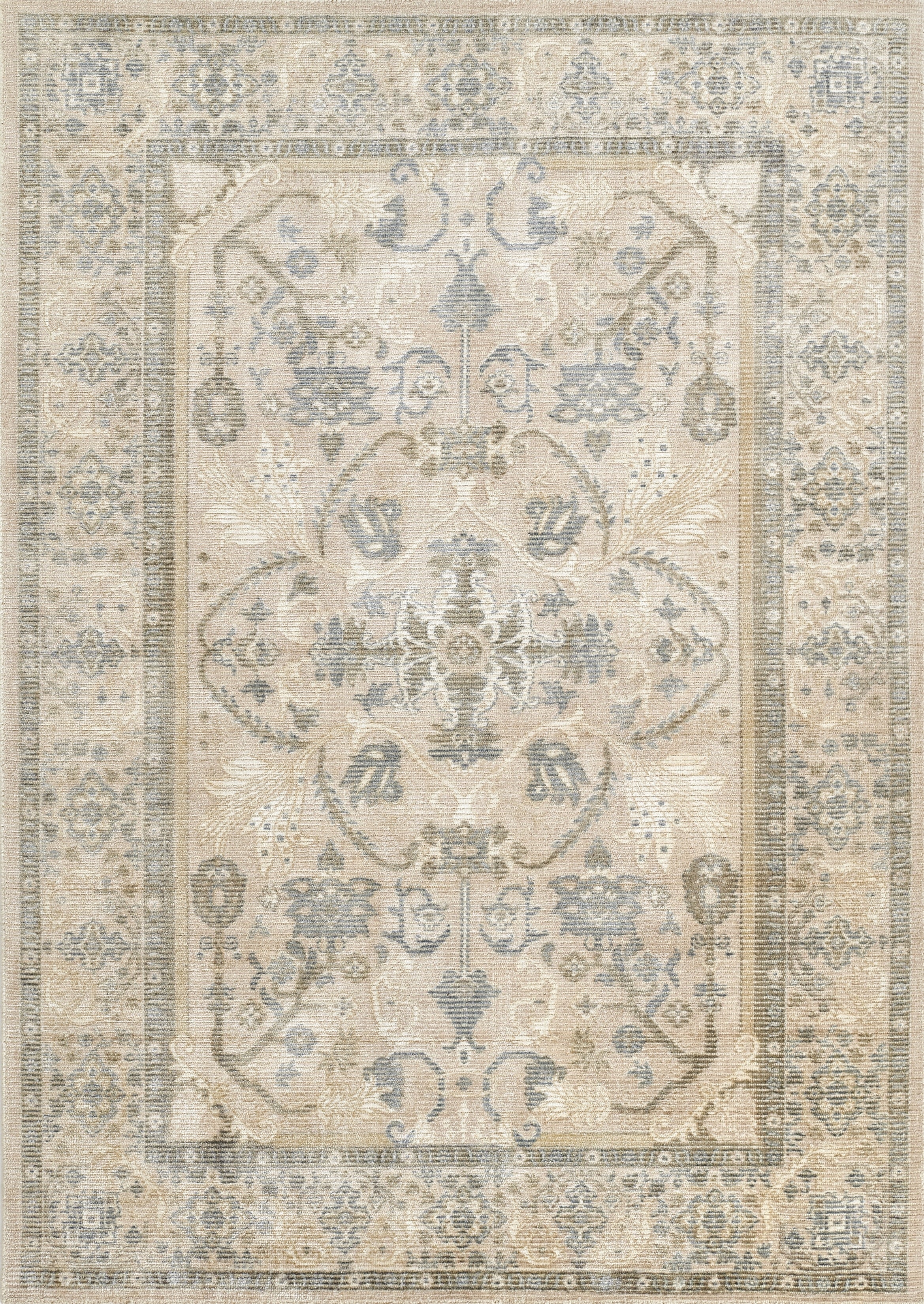Momeni Estelle EST-6 Beige Hand Loomed Area Rug