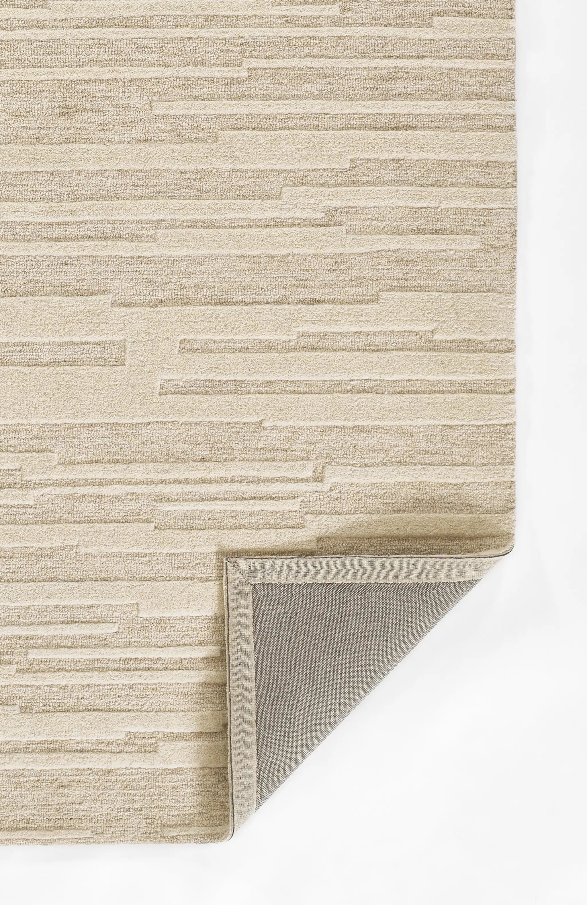 Everett EVT-3 Taupe Area Rug by Momeni