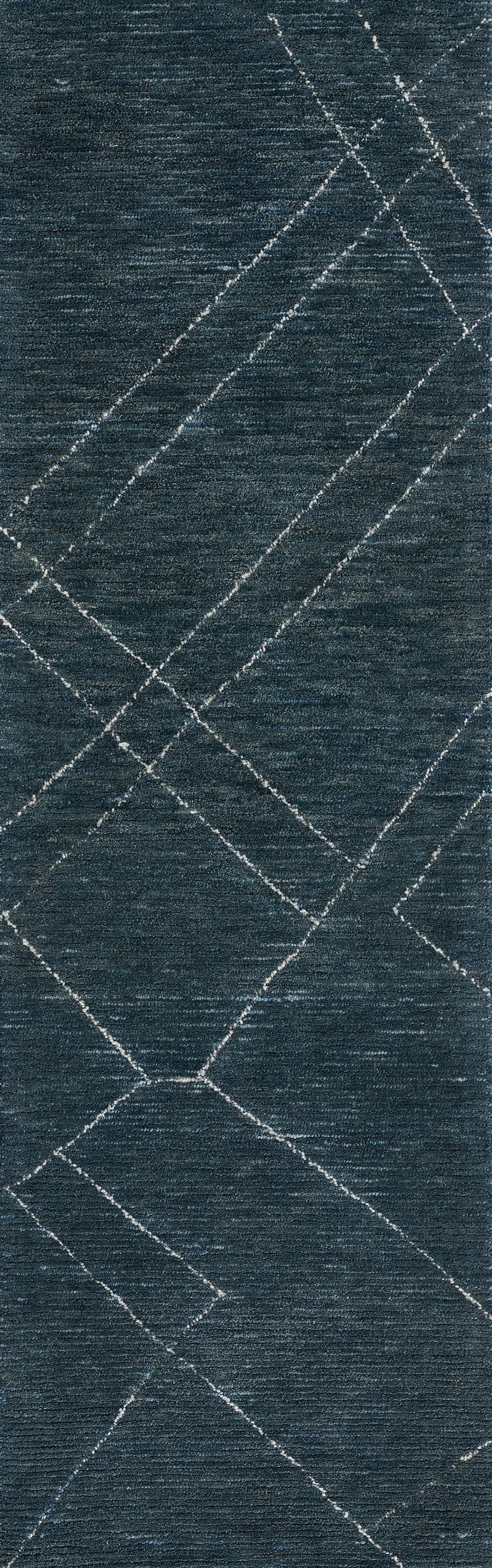 Momeni Everett EVT-4 Blue Hand Tufted Area Rug