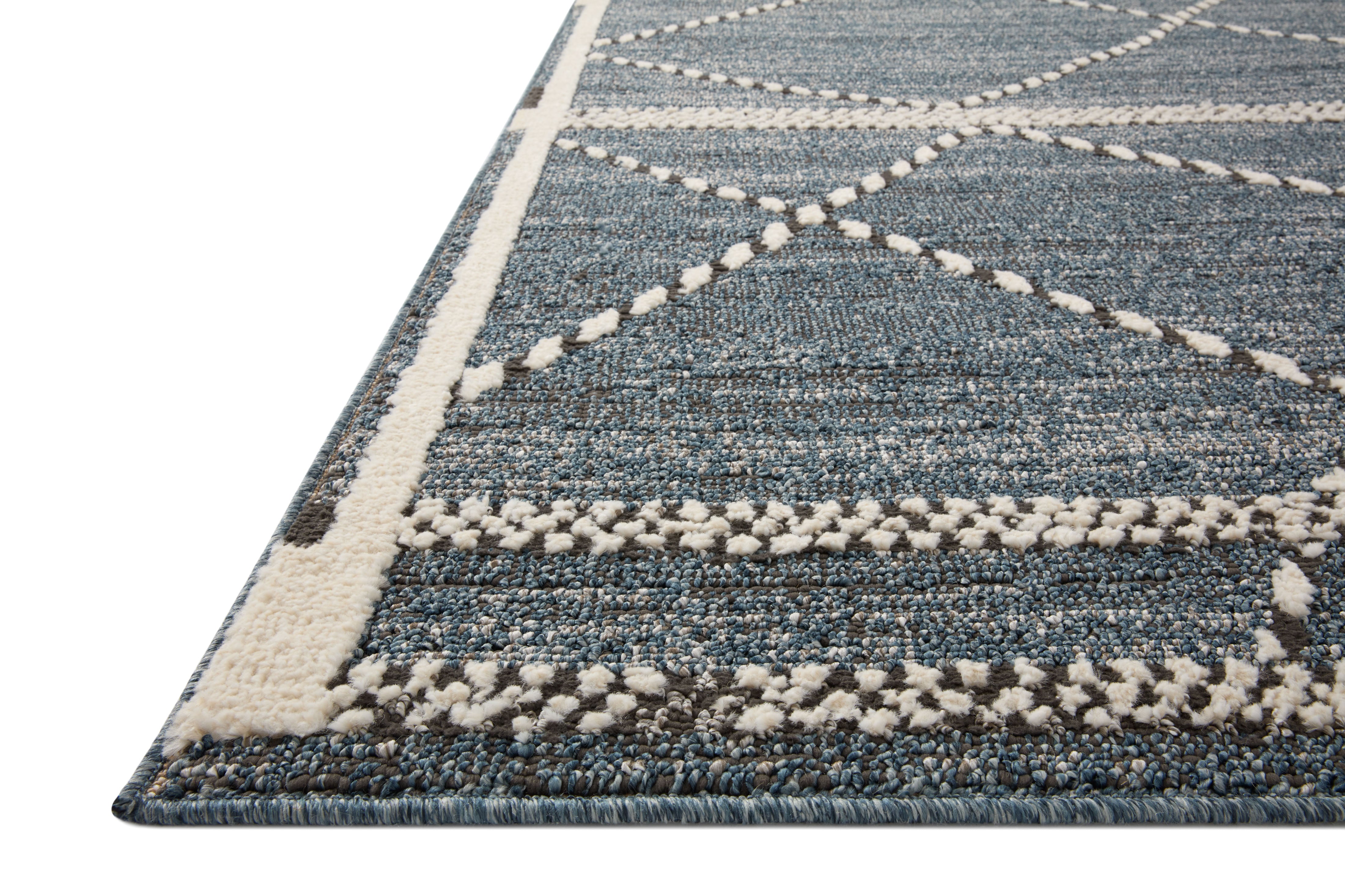 Loloi Fabian FAB-01 Denim / Charcoal Area Rug
