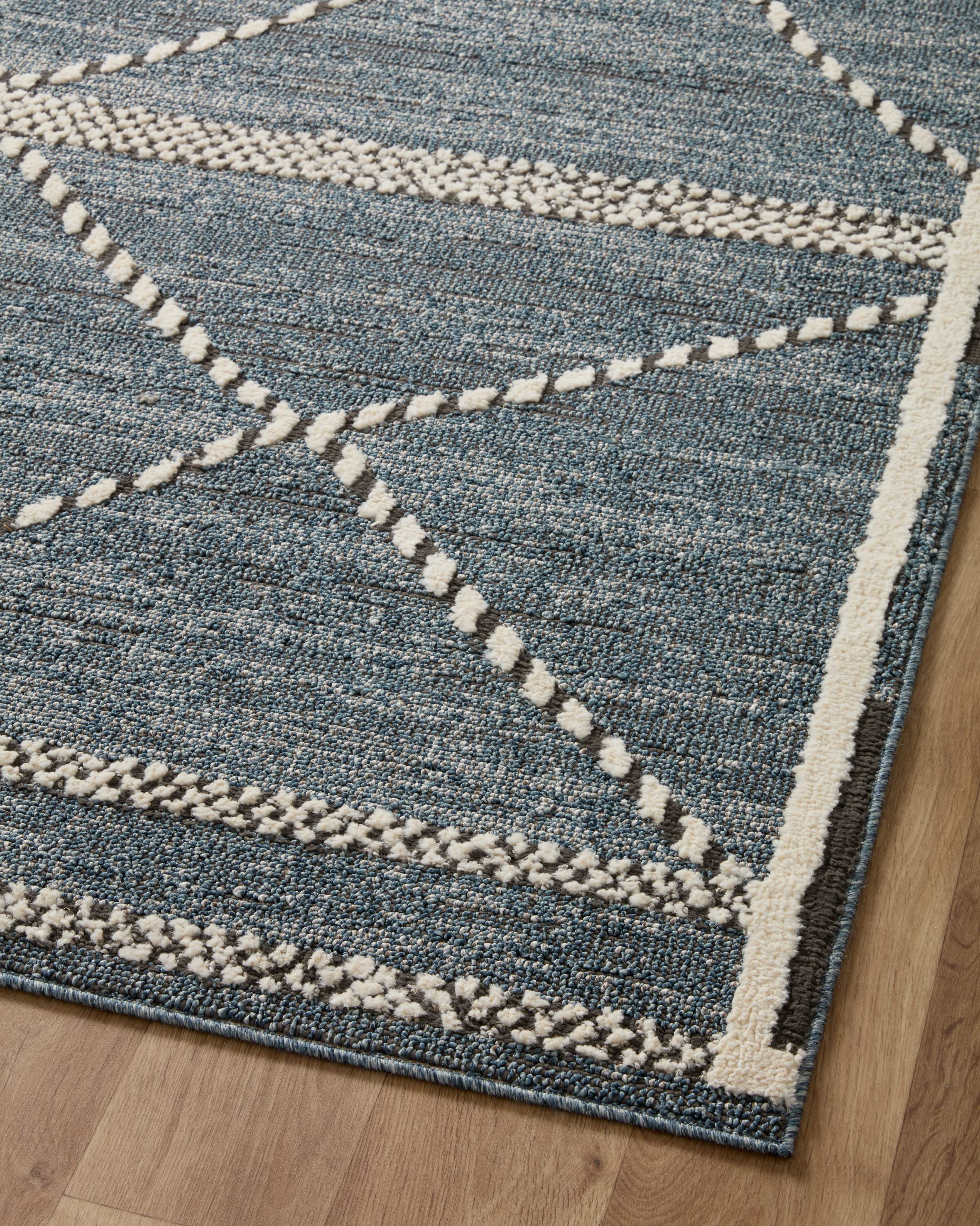 Loloi Fabian FAB-01 Denim / Charcoal Area Rug