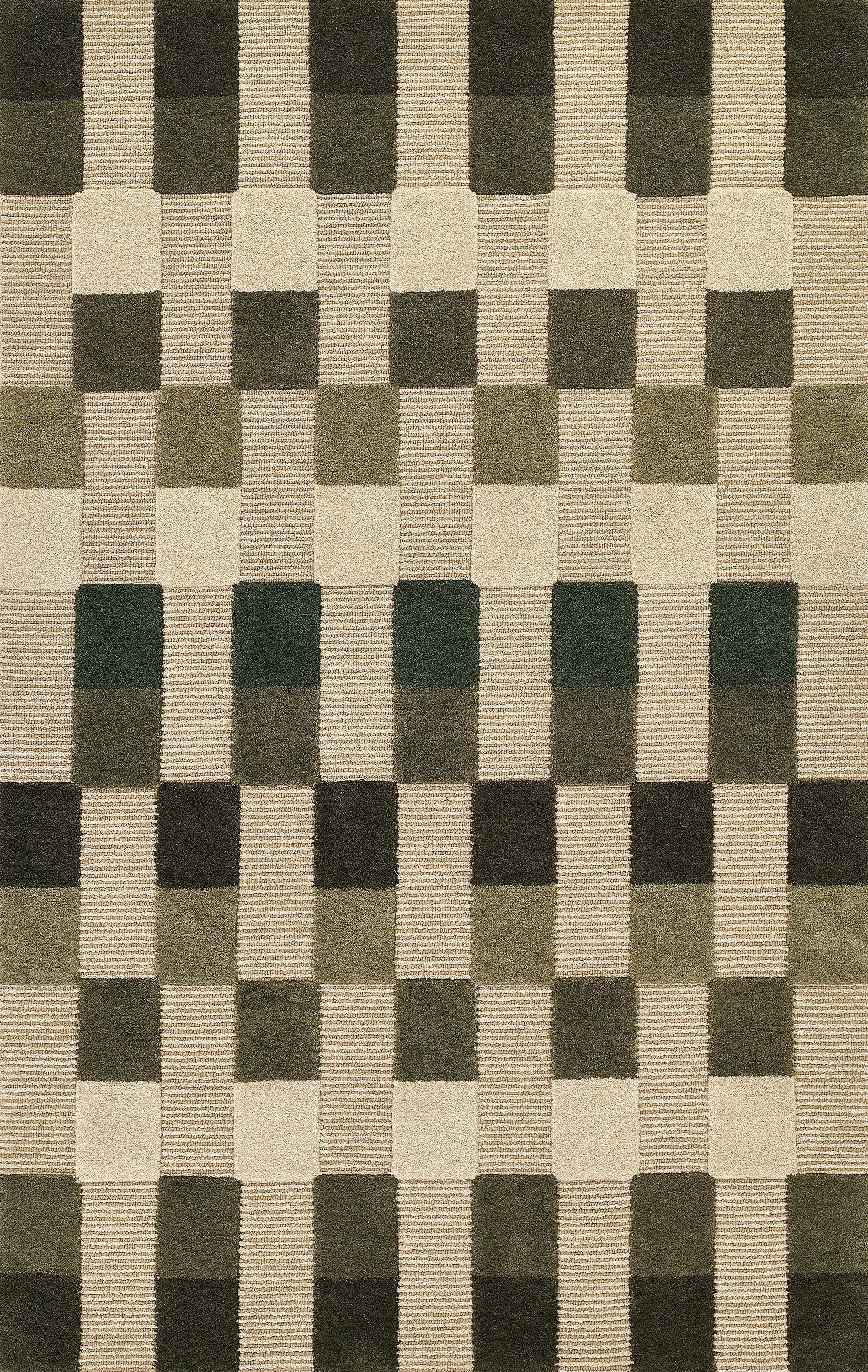Fletcher FLT-1 Green Area Rug by Momeni