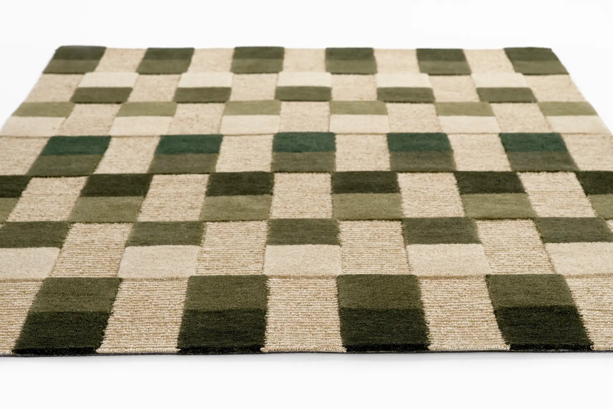 Fletcher FLT-1 Green Area Rug by Momeni