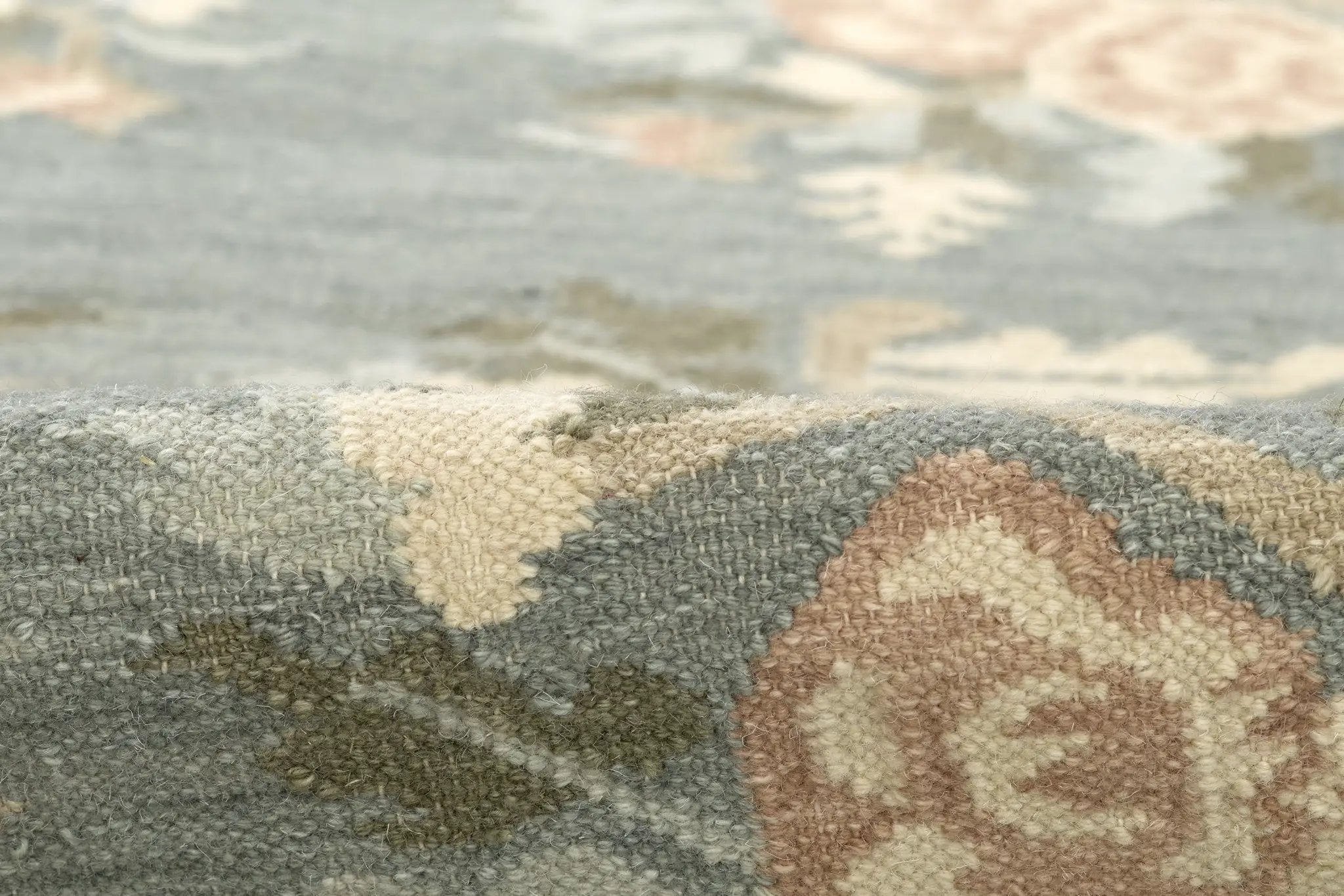 Florence FLO-1 Blue Area Rug by Momeni