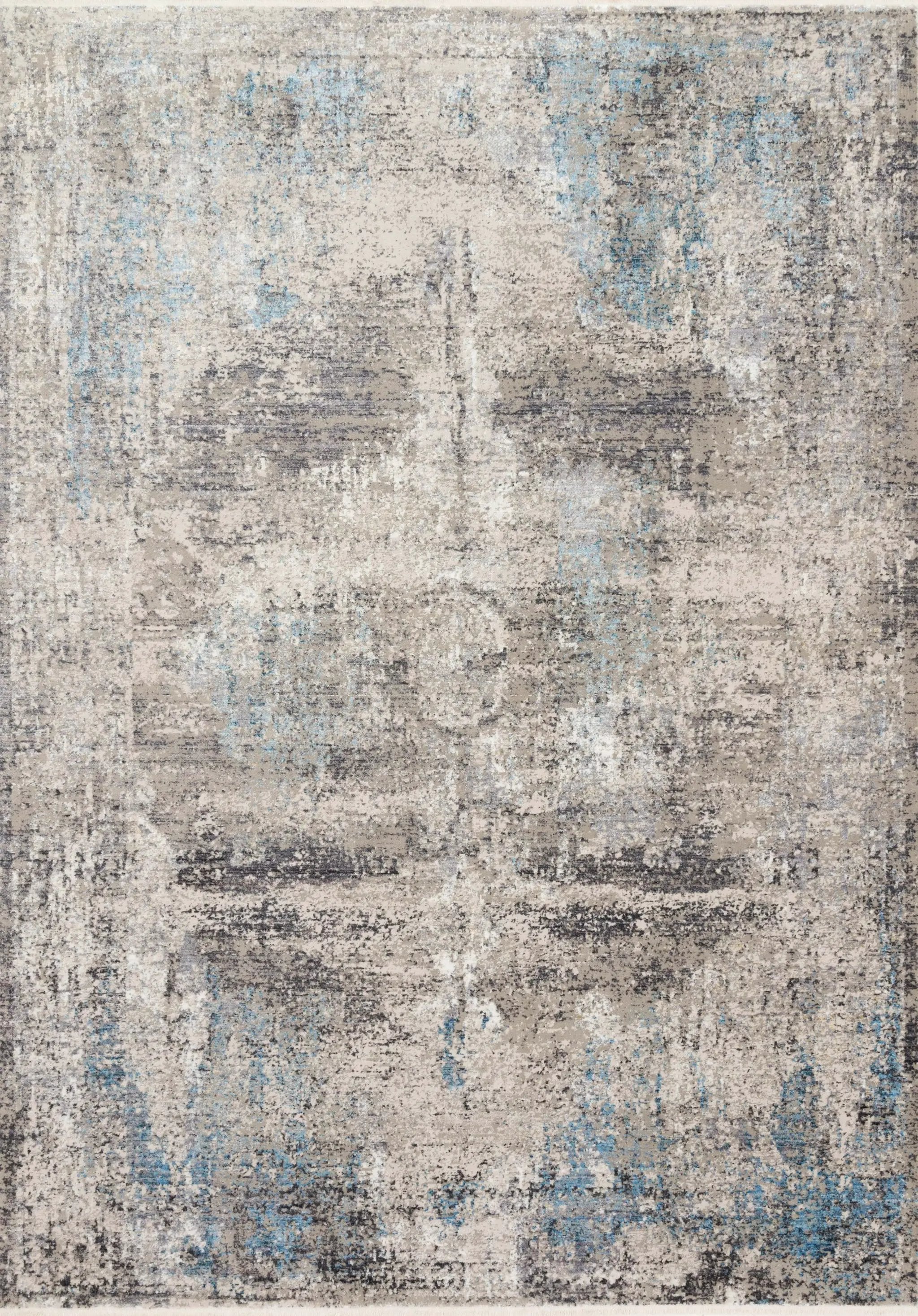 Franca FRN-04 Slate / Sky Area Rug by Loloi