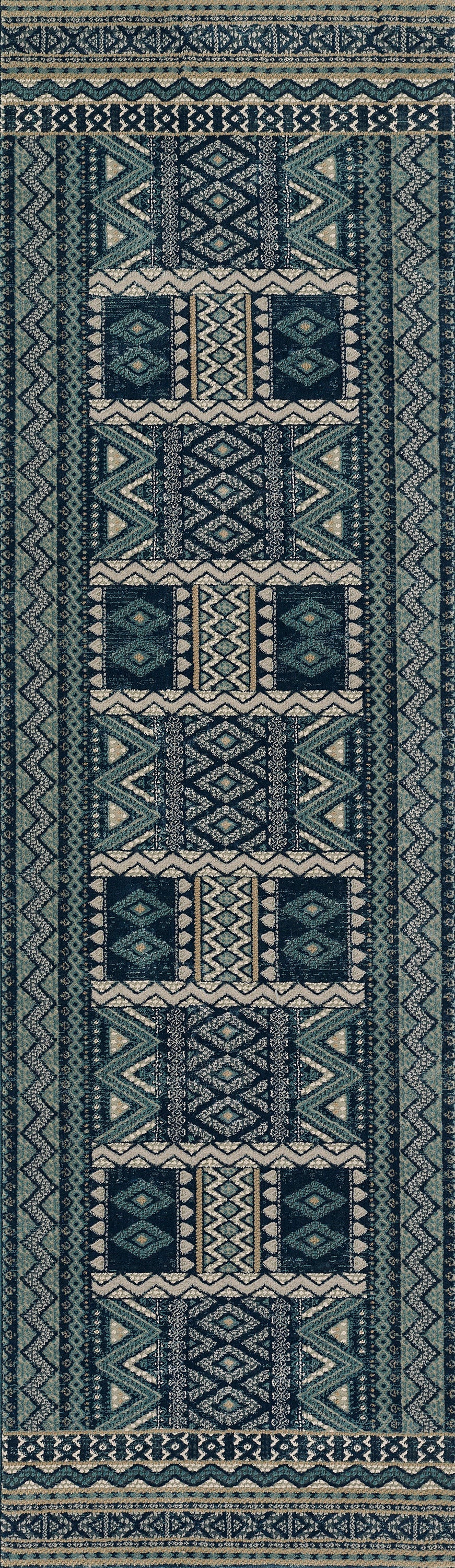 Momeni Genevieve GNV-9 Blue Area Rug