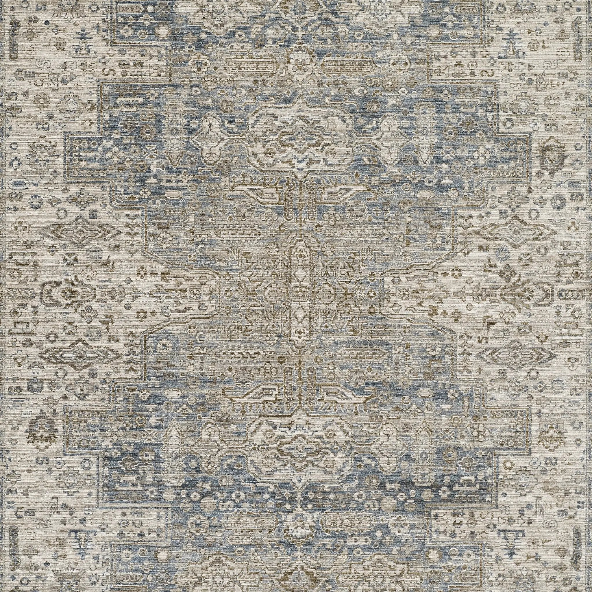 Georgina GRG-1 Blue Area Rug by Momeni