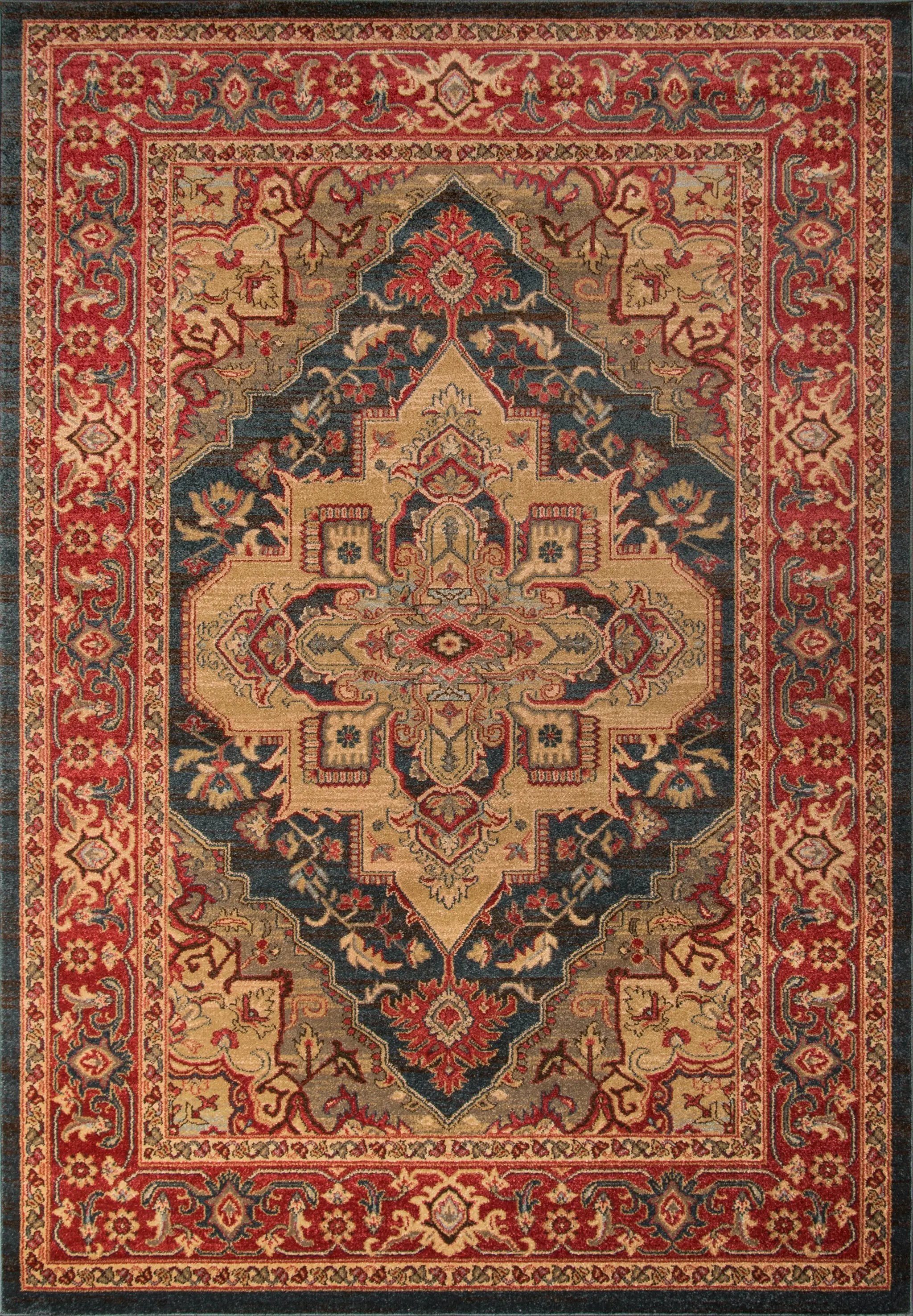Ghazni GZ-05 Navy Area Rug by Momeni