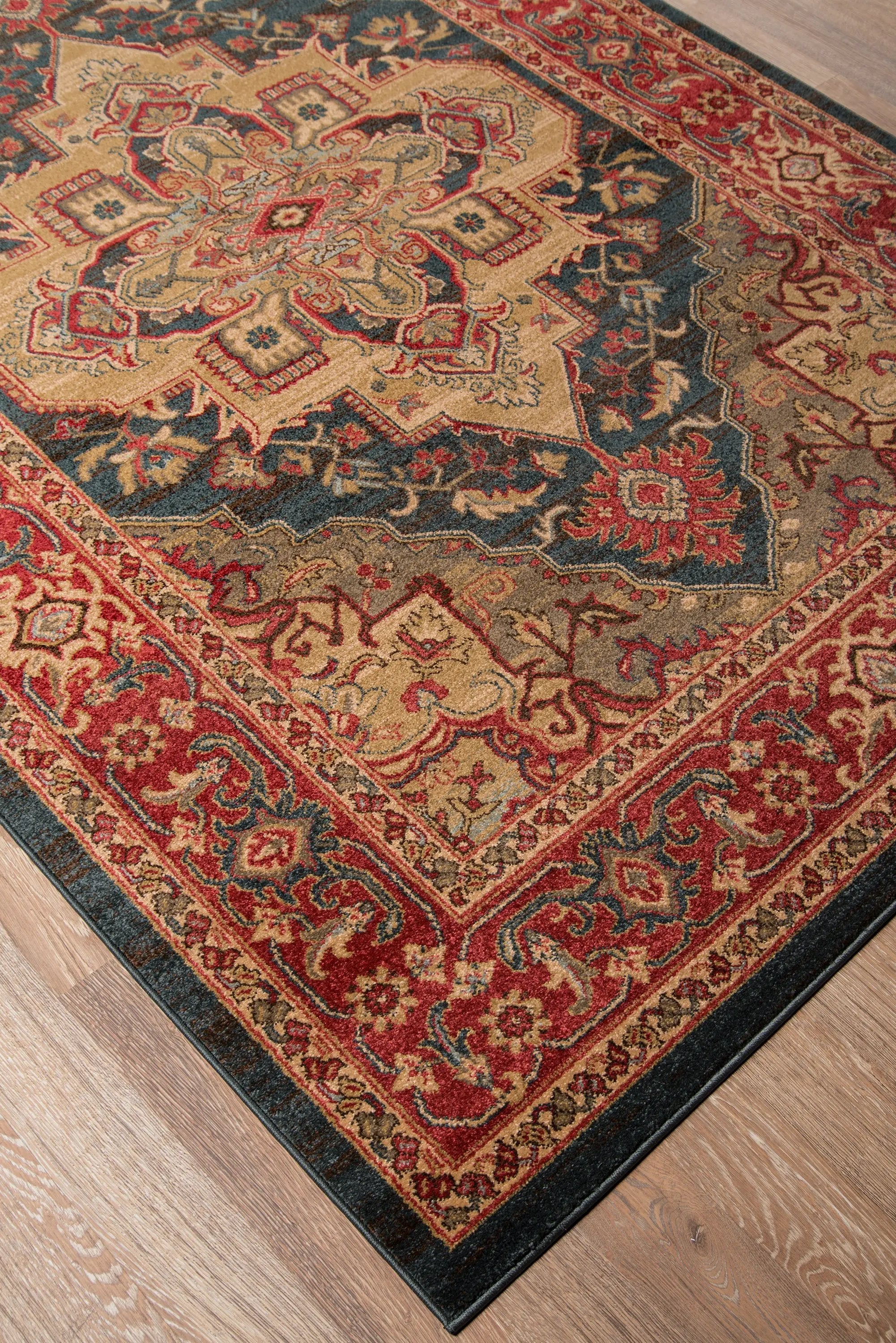 Ghazni GZ-05 Navy Area Rug by Momeni
