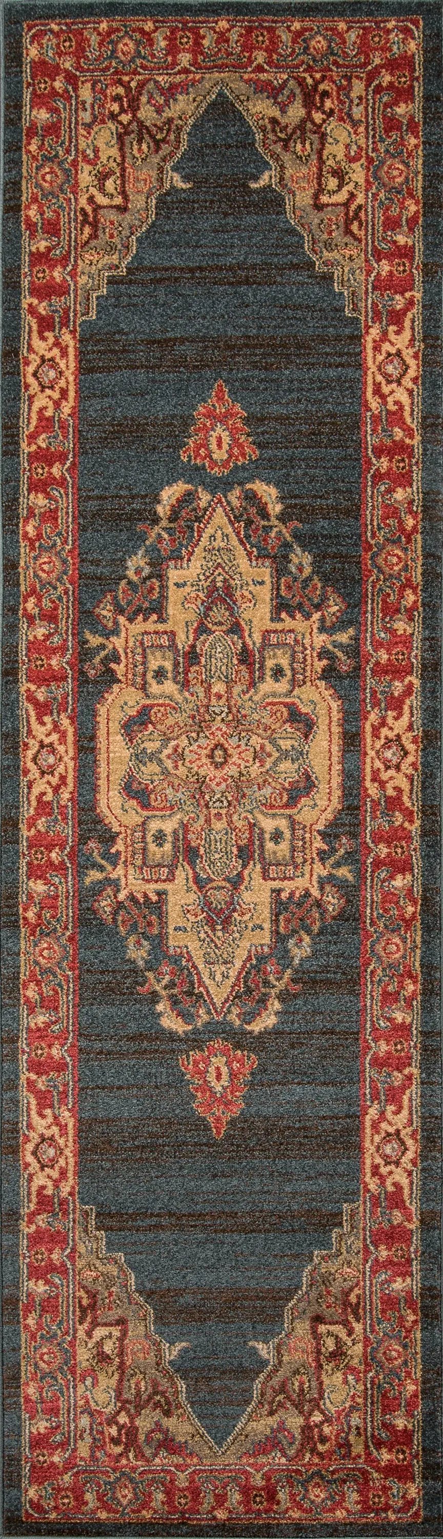 Ghazni GZ-05 Navy Area Rug by Momeni