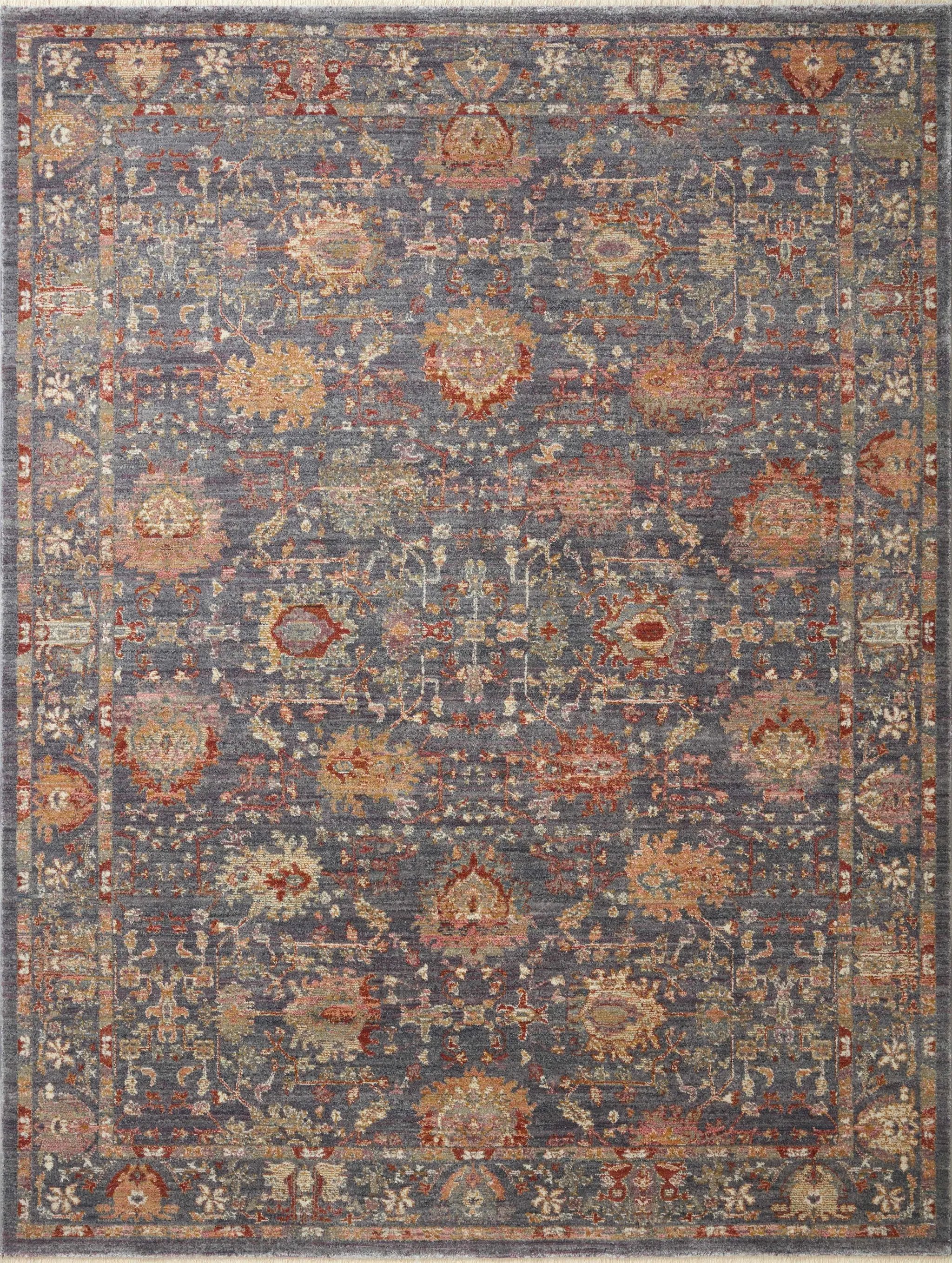 Giada GIA-01 Grey / Multi Area Rug by Loloi
