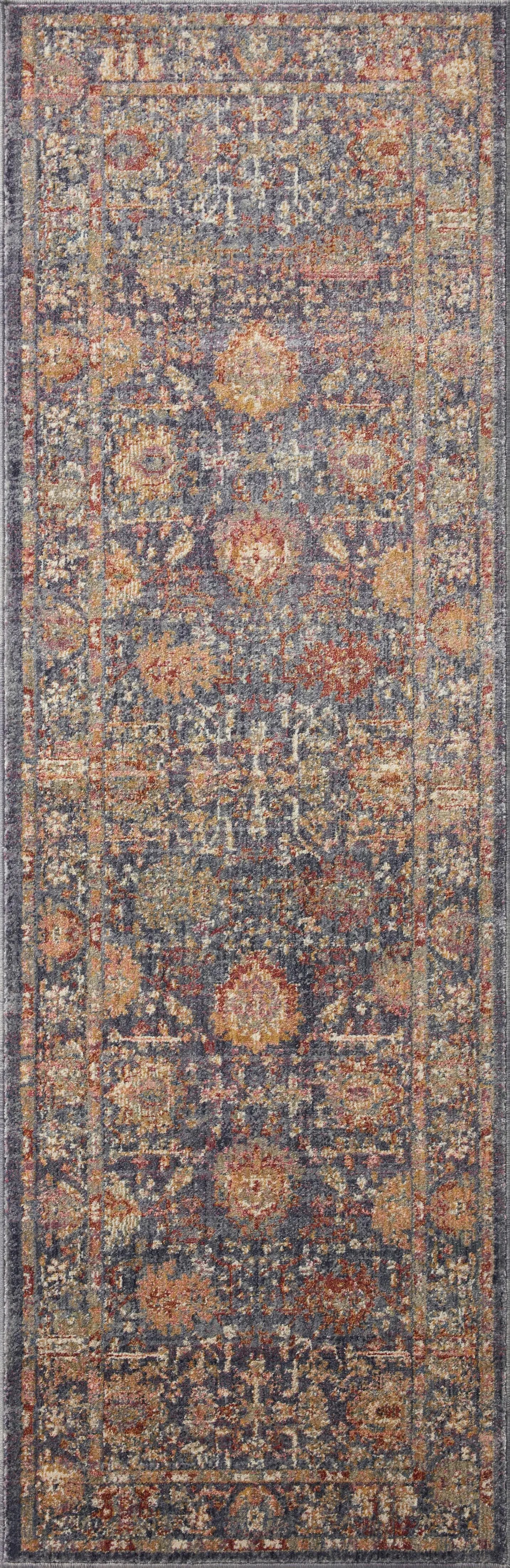 Giada GIA-01 Grey / Multi Area Rug by Loloi