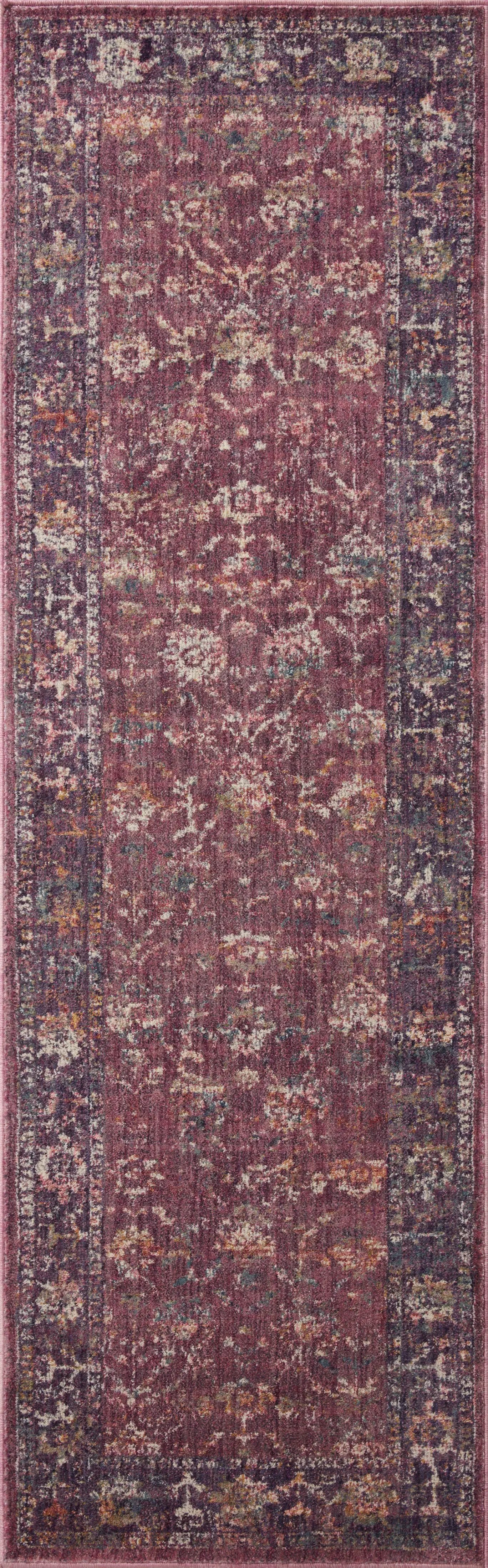 Giada GIA-02 Grape / Multi Area Rug by Loloi