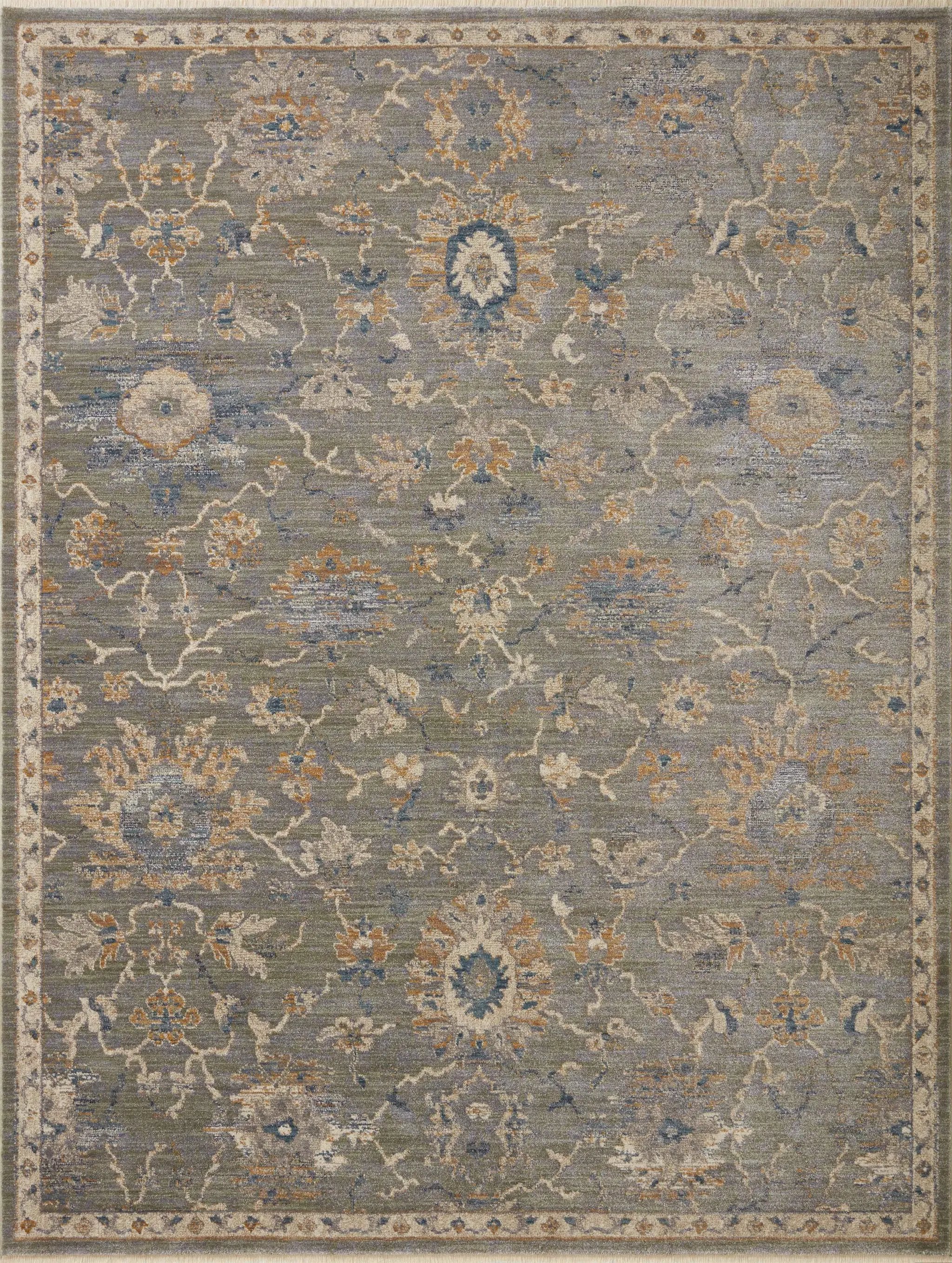 Giada GIA-03 Sage / Gold Area Rug by Loloi